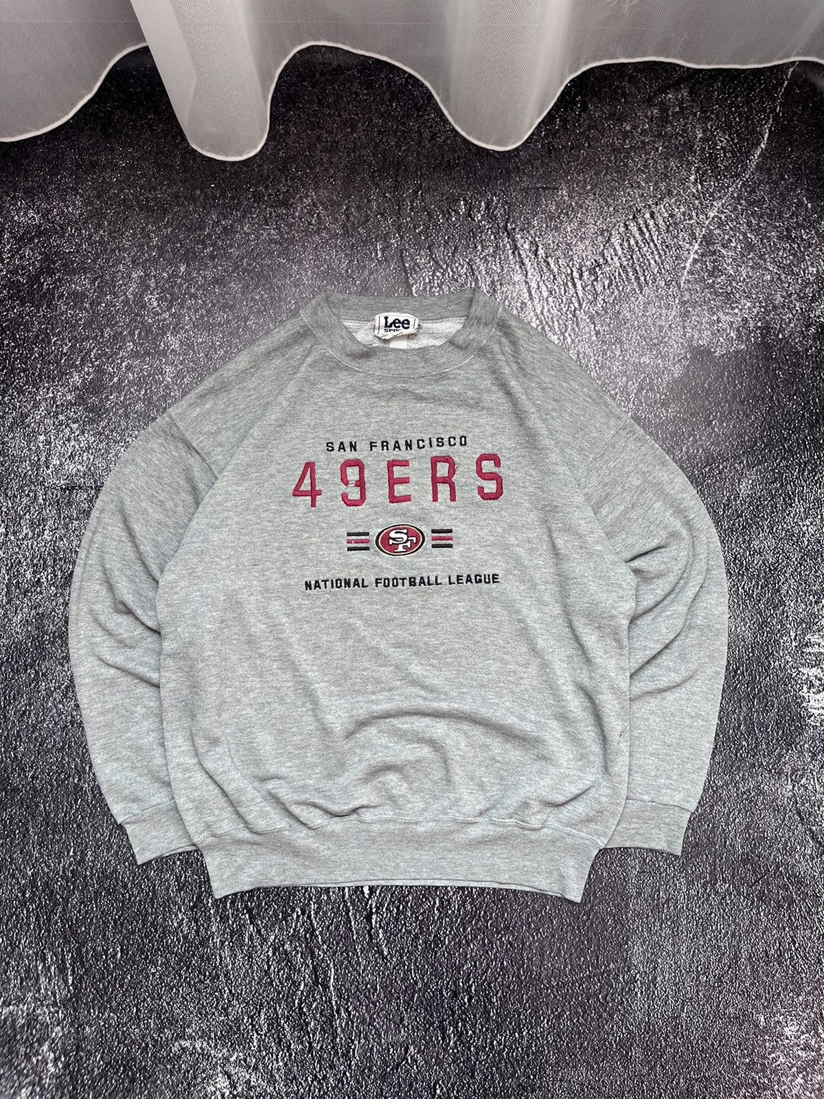 NFL 49ers NFL Los Angeles Lee vintage big logo sweatshirt Size US M / EU 48-50 / 2 - 1 Thumbnail