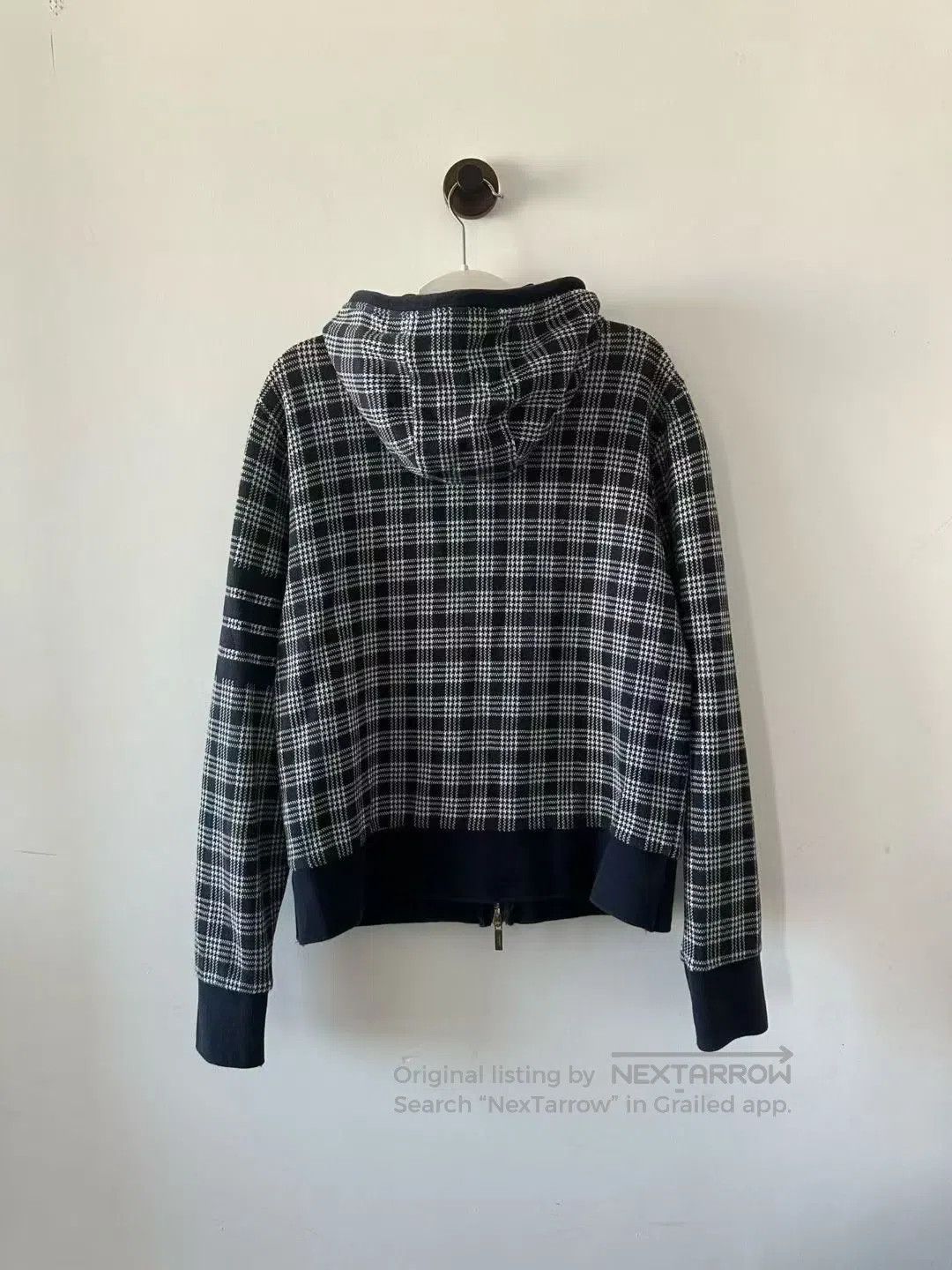 Thom Browne Thom Browne Plaid zipper hooded jacket| Size US S / EU 44-46 / 1 - 2 Thumbnail