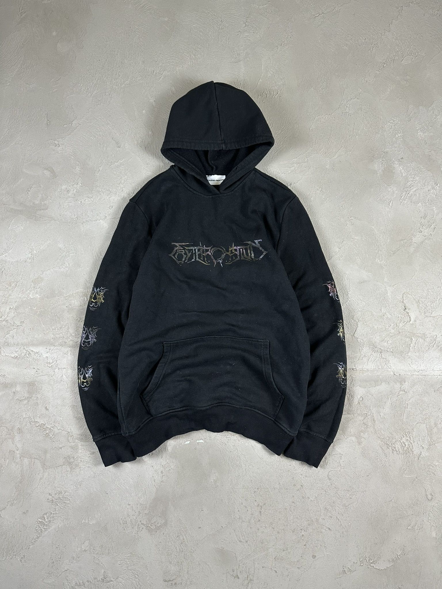Tribal Streetwear Crazy Y2k Tribal Metal Hype Sweatshirt Hoodie Size US M / EU 48-50 / 2 - 1 Thumbnail