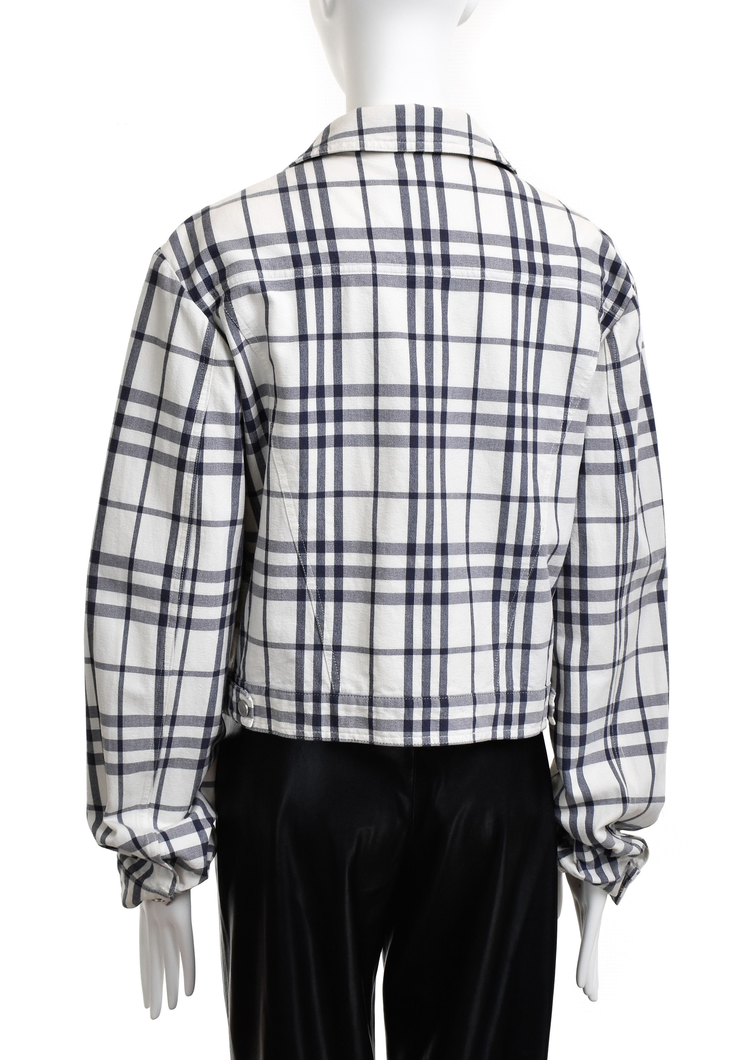 Burberry BURBERRY Vintage Full Nova Check Cotton Coat Jacket 44IT Size XL / US 12-14 / IT 48-50 - 2 Thumbnail
