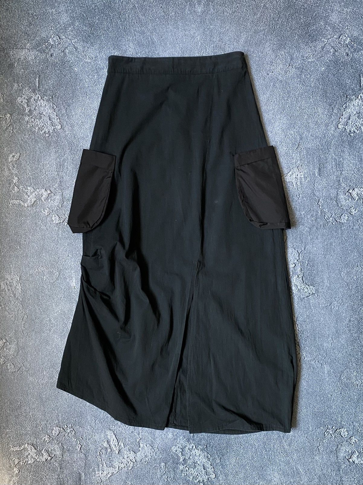 Hysteric Glamour × If Six Was Nine × Le Grande Bleu (L.G.B.) VNTG cargo pocket maxi skirt type Rick Owens junya Watanabe Size 28" / US 6 / IT 42 - 1 Thumbnail