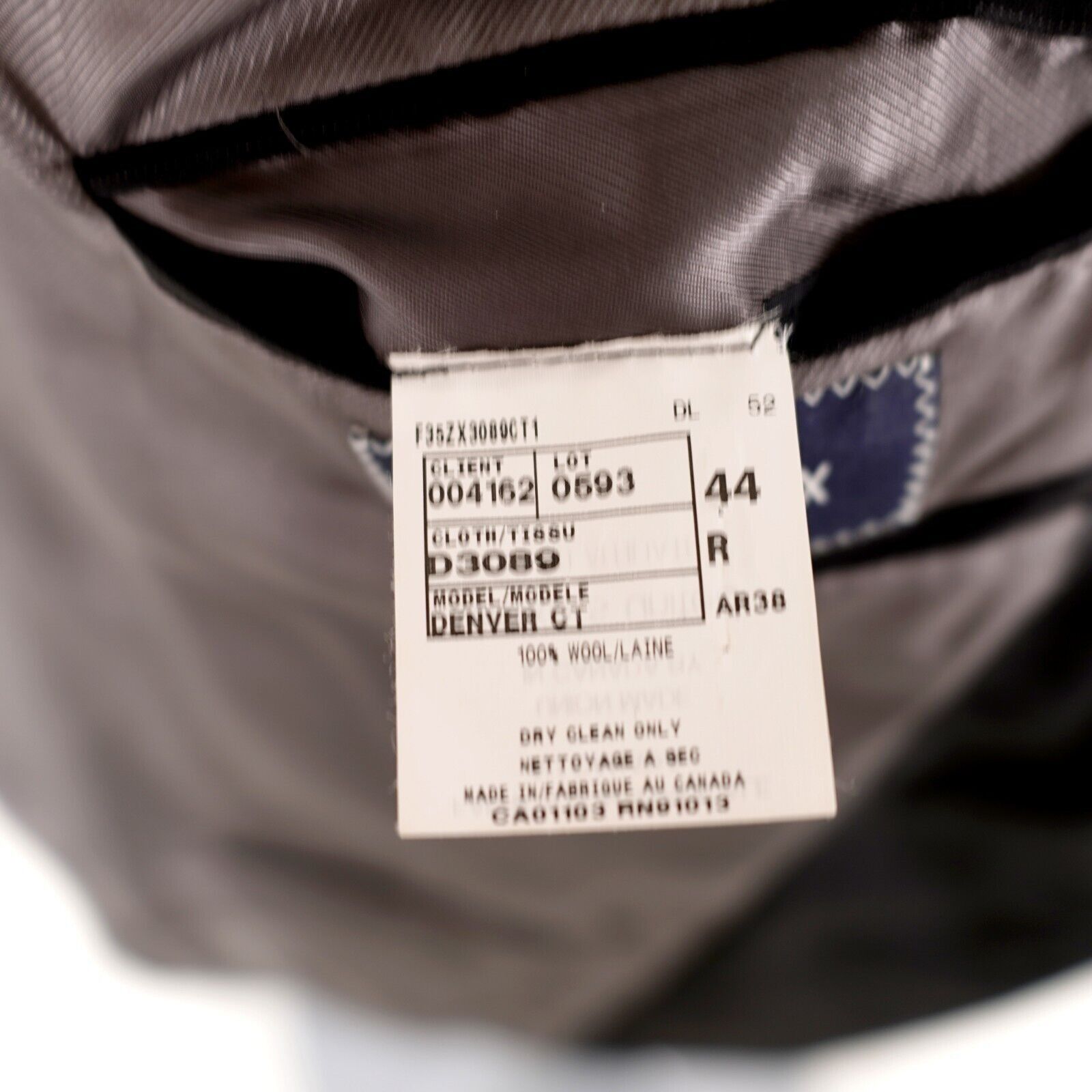 Loro Piana Loro Piana Cremieux Super 130s Wool Black Striped 2 Button S Size 42R - 12 Thumbnail