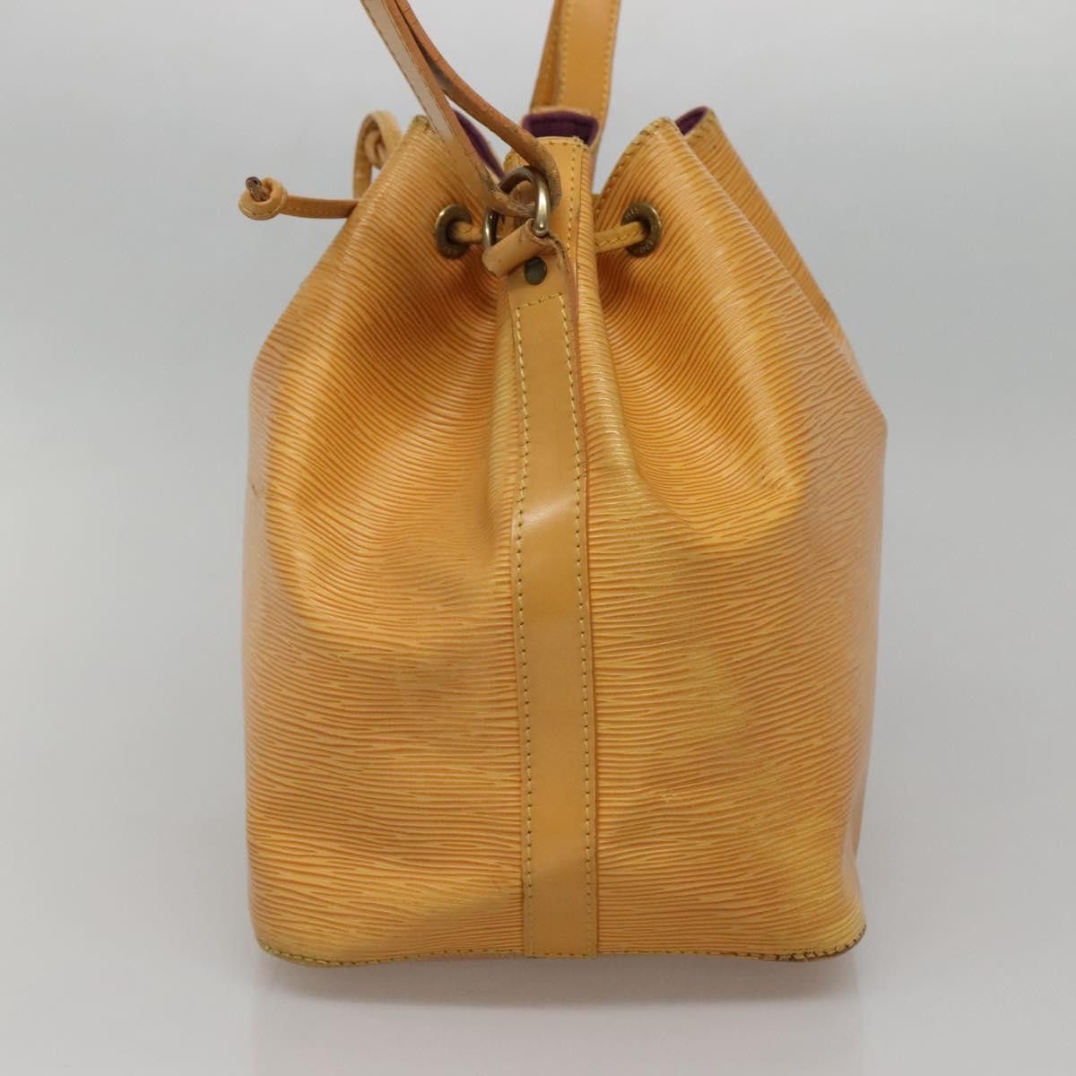 Louis Vuitton LOUIS VUITTON Epi Petit Noe Shoulder Bag Yellow M44109 Size ONE SIZE - 5 Thumbnail
