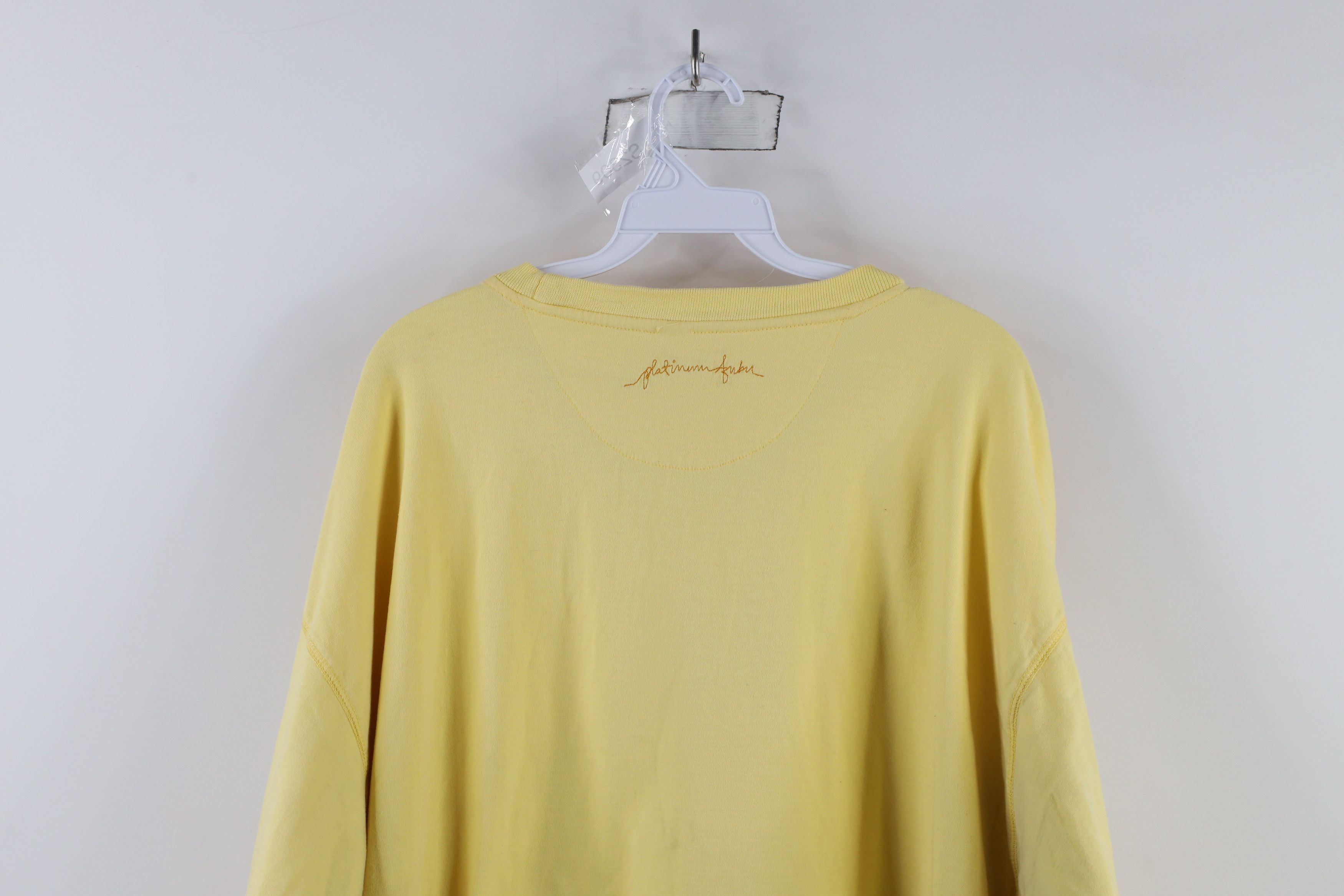 Fubu × Vintage Vintage FUBU Skeleton Long Sleeve T-Shirt Yellow Cotton Size US XXL / EU 58 / 5 - 13 Thumbnail