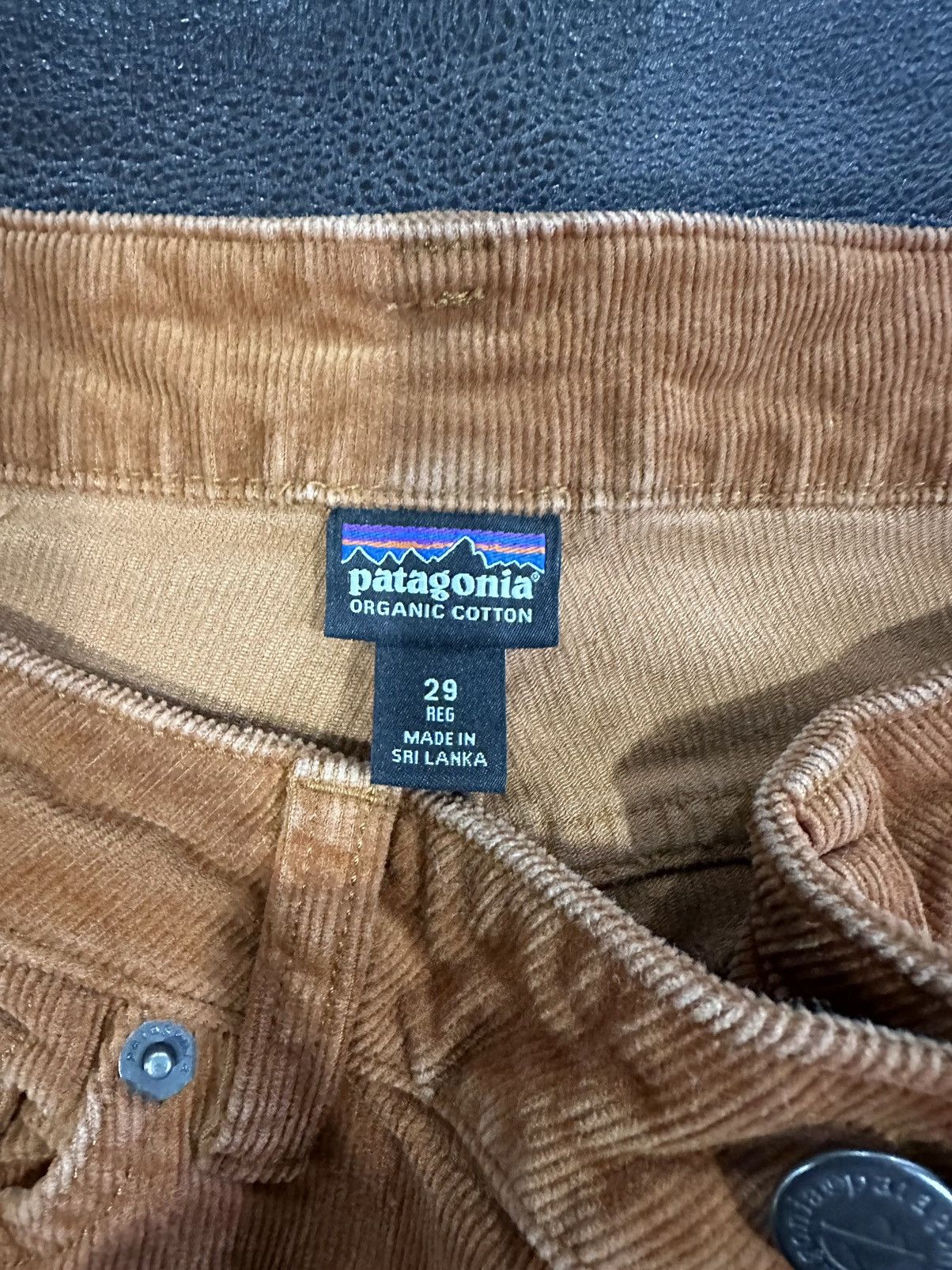 Patagonia Patagonia Orange Corduroy Pants Size US 29 - 3 Thumbnail