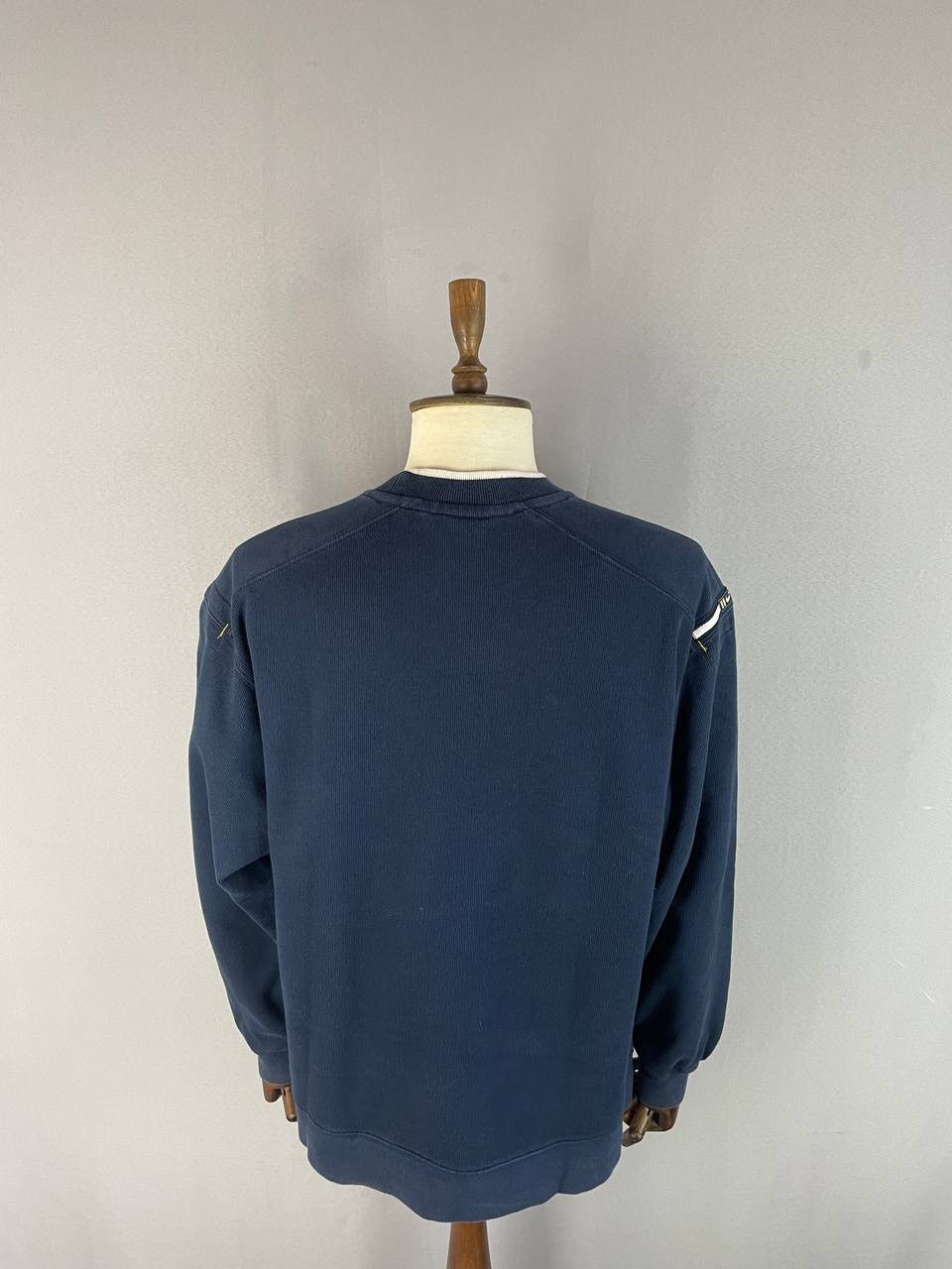 Nike Nike Sweatshirt Crewneck Navy Vintage 1990s Size US L / EU 52-54 / 3 - 10 Thumbnail