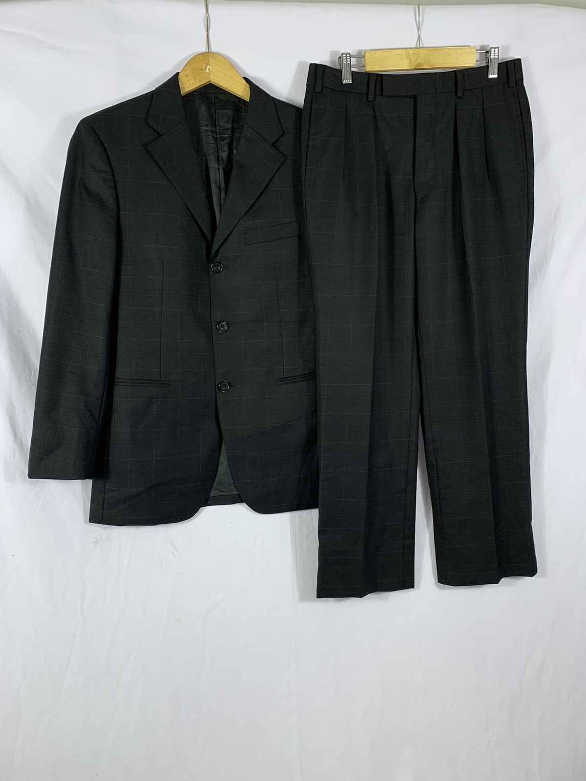 Burberry Vintage Burberry’s Suit Double Blazer Size 38R - 2 Thumbnail