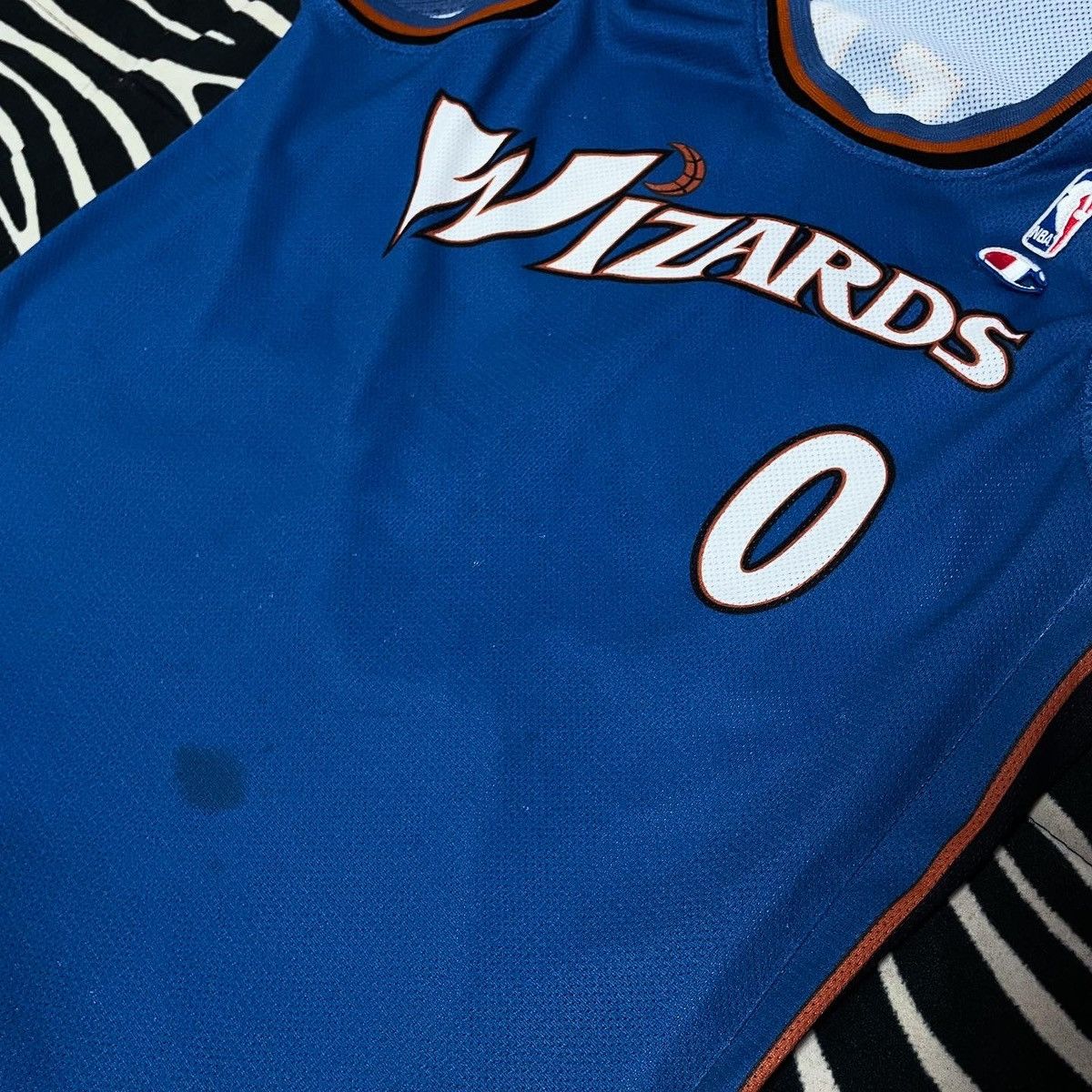 Champion × NBA × Vintage Arenas 0 Washington Wizards Vintage NBA Jersey Champion Size US L / EU 52-54 / 3 - 3 Thumbnail