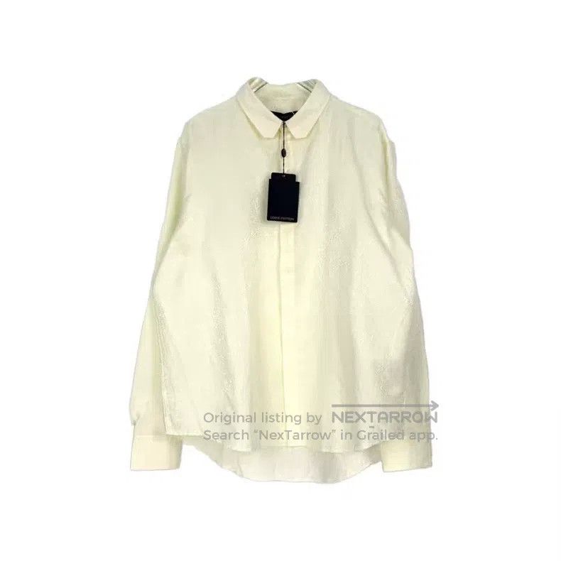 Louis Vuitton Louis Vuitton size 43 Beige cotton mulberry silk full logo Size US XS / EU 42 / 0 - 1 Thumbnail