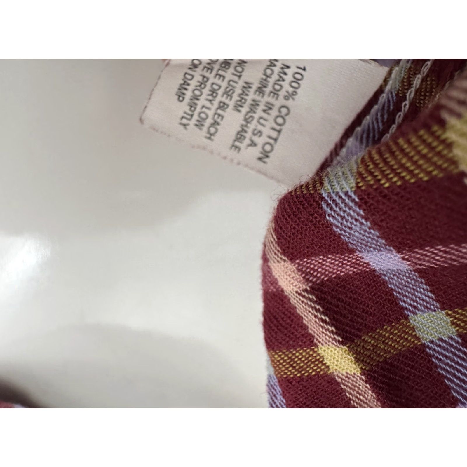 Vintage GITMAN BROS USA Plaid Check Soft Twill M Shirt Size US M / EU 48-50 / 2 - 5 Thumbnail