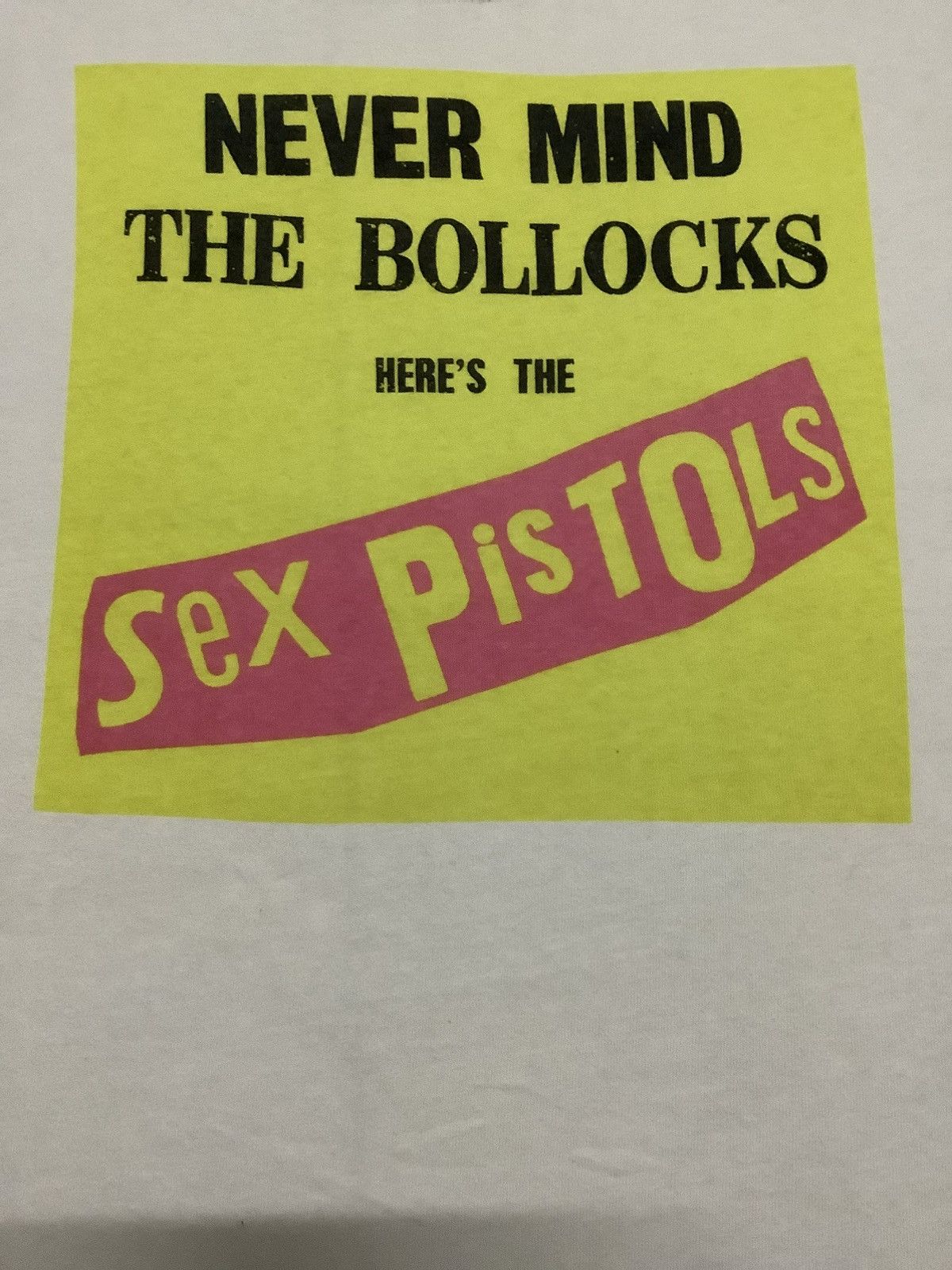 Band Tees Never Mind The Bollocks Sex Pistol Official Merhandise Size US XXL / EU 58 / 5 - 5 Thumbnail