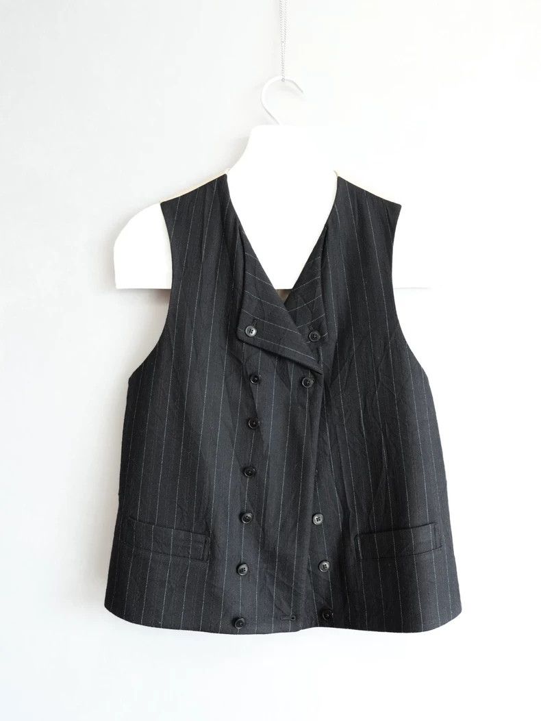 Yohji Yamamoto Yohji Yamamoto size 3 11AW Black and Red Striped Multi-Butt Size 36R - 4 Thumbnail