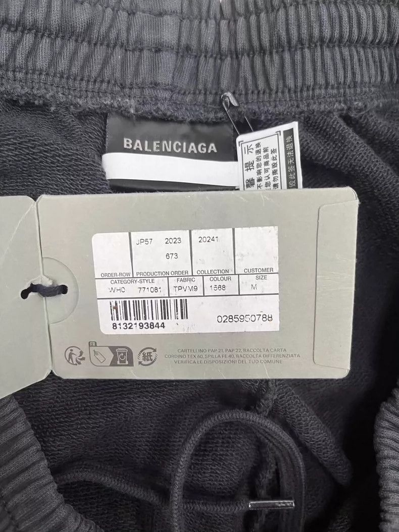 Balenciaga Balenciaga size M Disaster off shore flame do old baggy pan Size US 26 / EU 42 - 3 Thumbnail