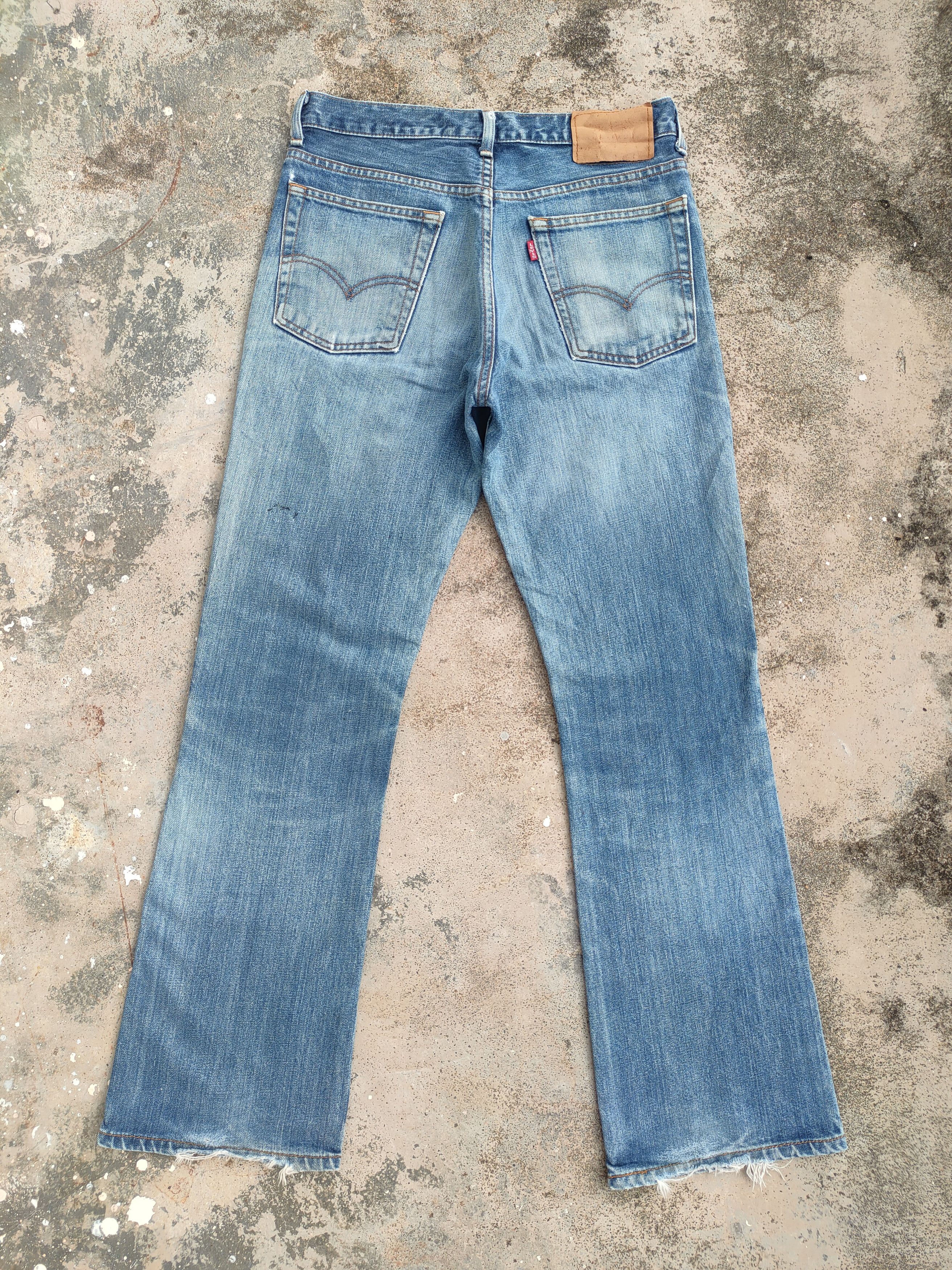 Levi's × Vintage VINTAGE LEVI'S 503 FADED RIPPED JEANS DENIM PANTS Size US 31 - 16 Thumbnail