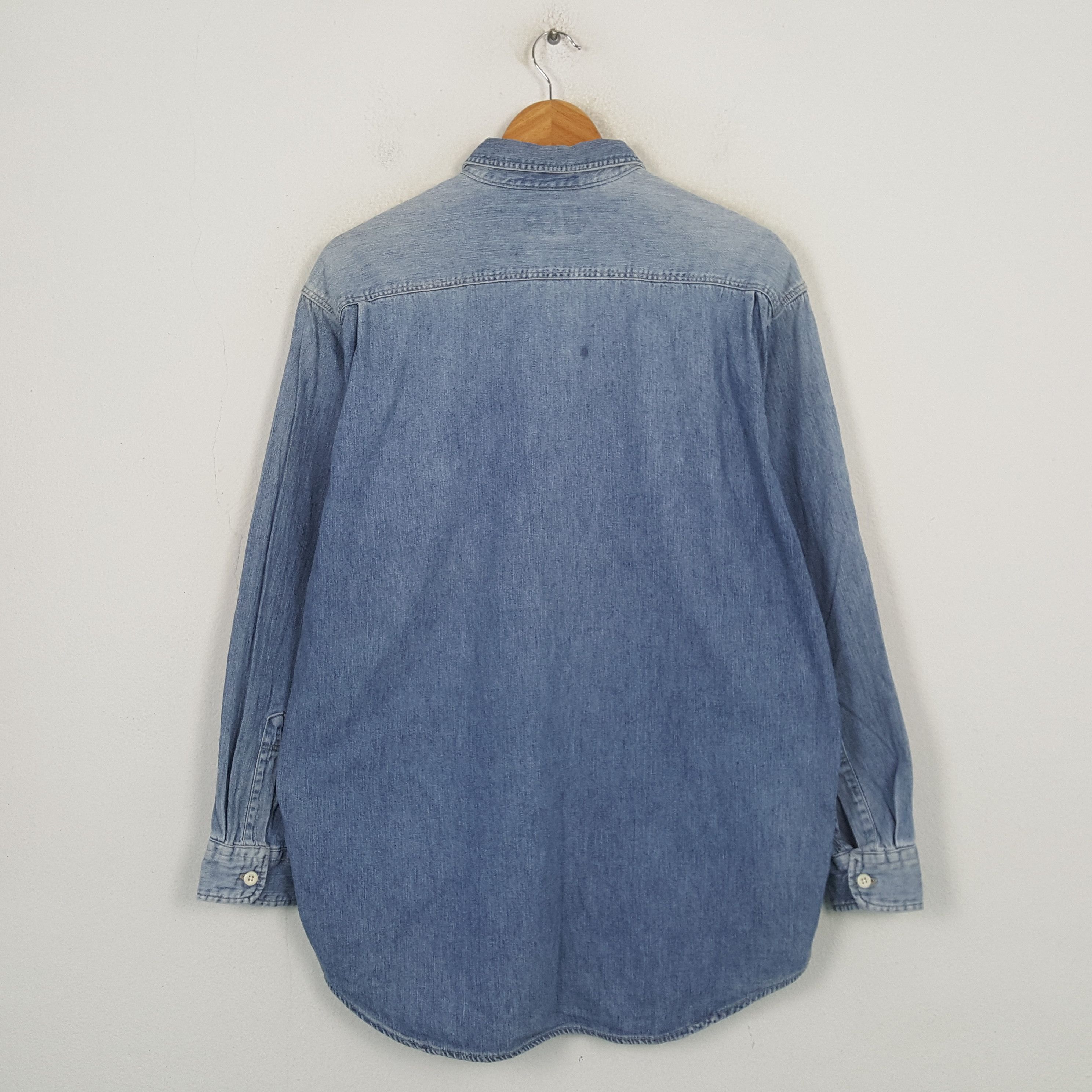 Wrangler Vintage Wrangler American Western Style Denim Shirt C301N68 Size US M / EU 48-50 / 2 - 3 Thumbnail