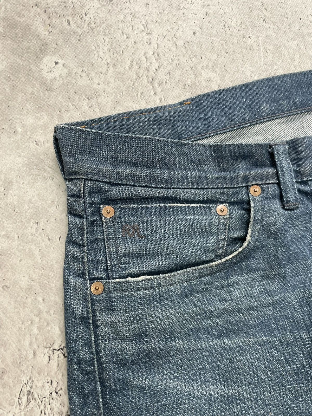 Polo Ralph Lauren Denim selvage Japan double Polo Ralph Lauren RRL jeans Size US 36 / EU 52 - 4 Thumbnail