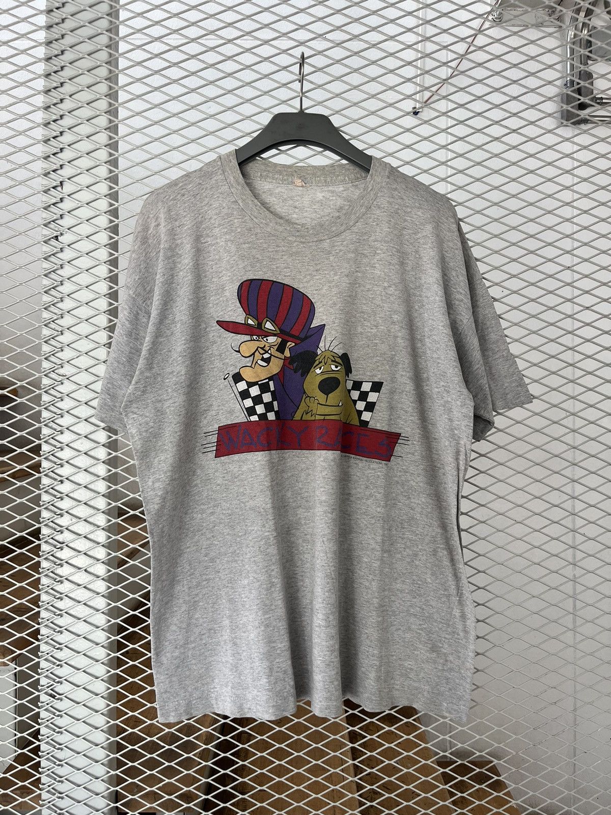 Cartoon Network × Vintage Vintage WACKY RACES 90’s Hanna-Barbera Production Tshirt Size US XL / EU 56 / 4 - 2 Thumbnail