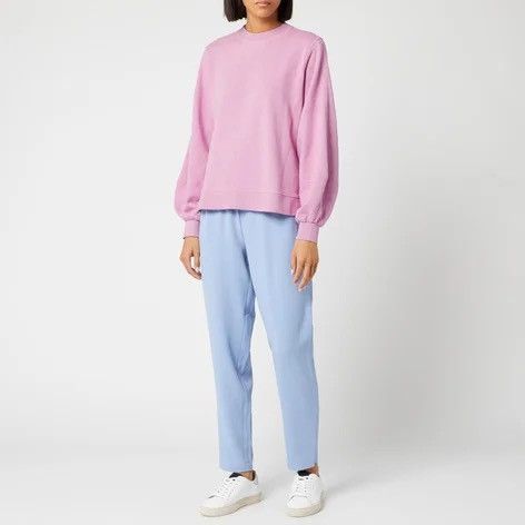 Ganni Ganni Women's Isoli Sweatshirt - Moonlight Mauve Size S / US 4 / IT 40 - 3 Thumbnail