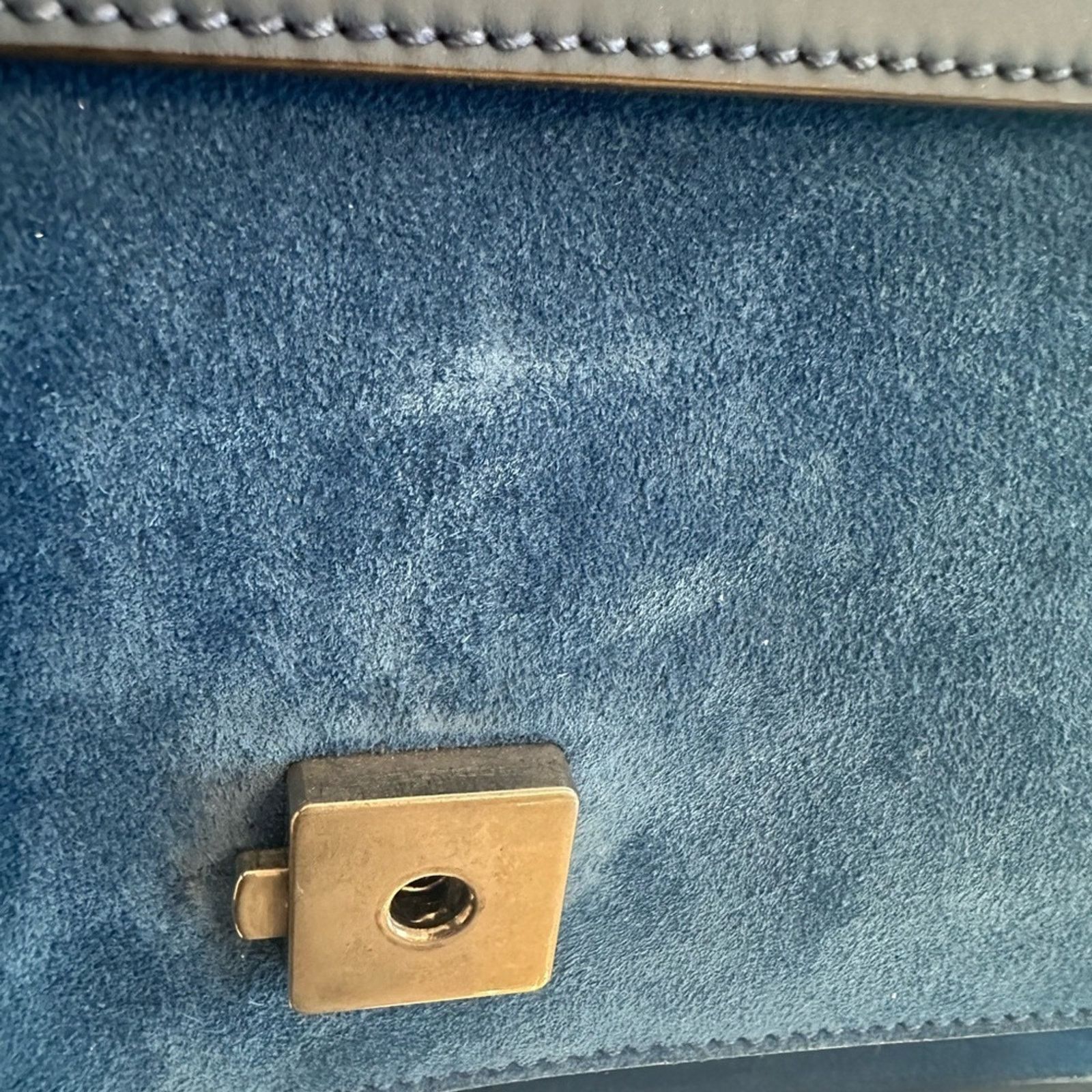 Gucci Gucci Dionysus Blue Suede Bag Size ONE SIZE - 6 Thumbnail