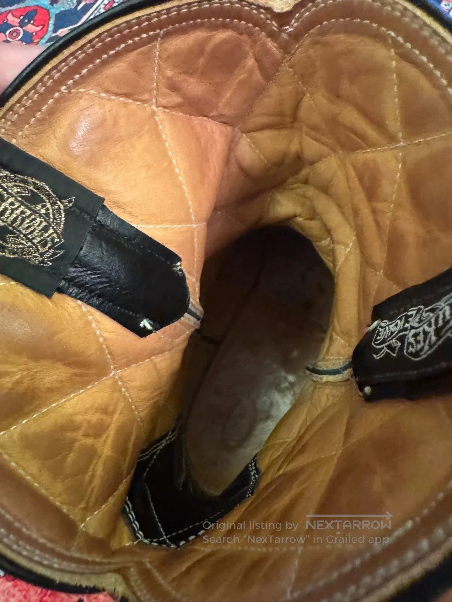 zerrows Magical Design Western Engineer Boots. Size US 10 / EU 43 - 6 Thumbnail