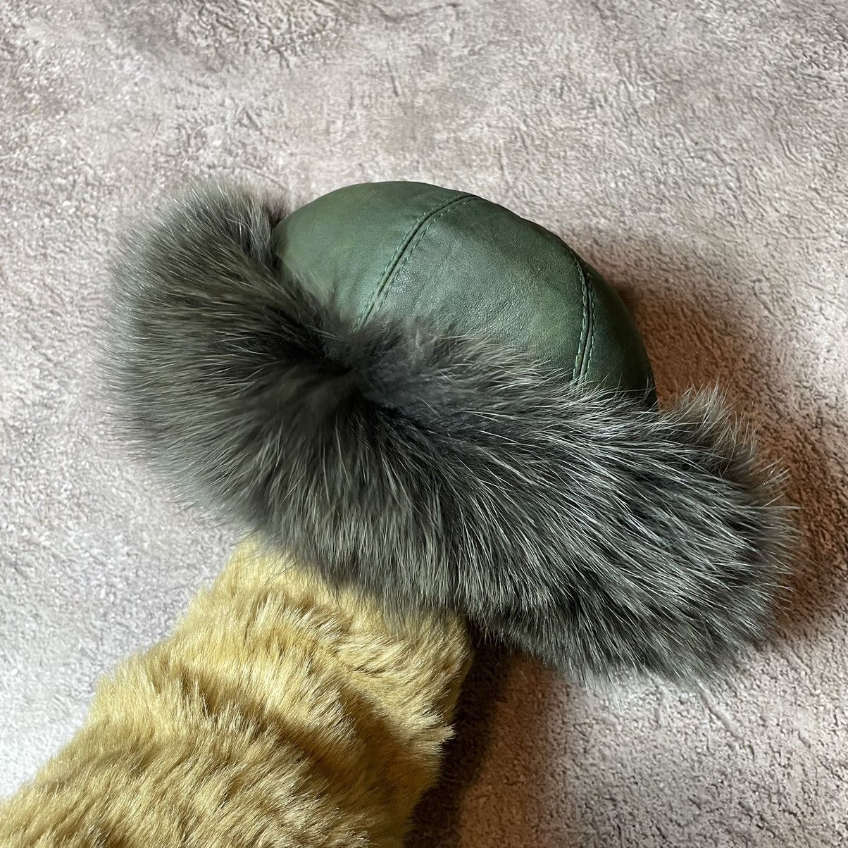 Vintage Vintage 90s Mohair Beanie Ushanka Faux Fur Grunge Boxy OS Size ONE SIZE - 1 Thumbnail