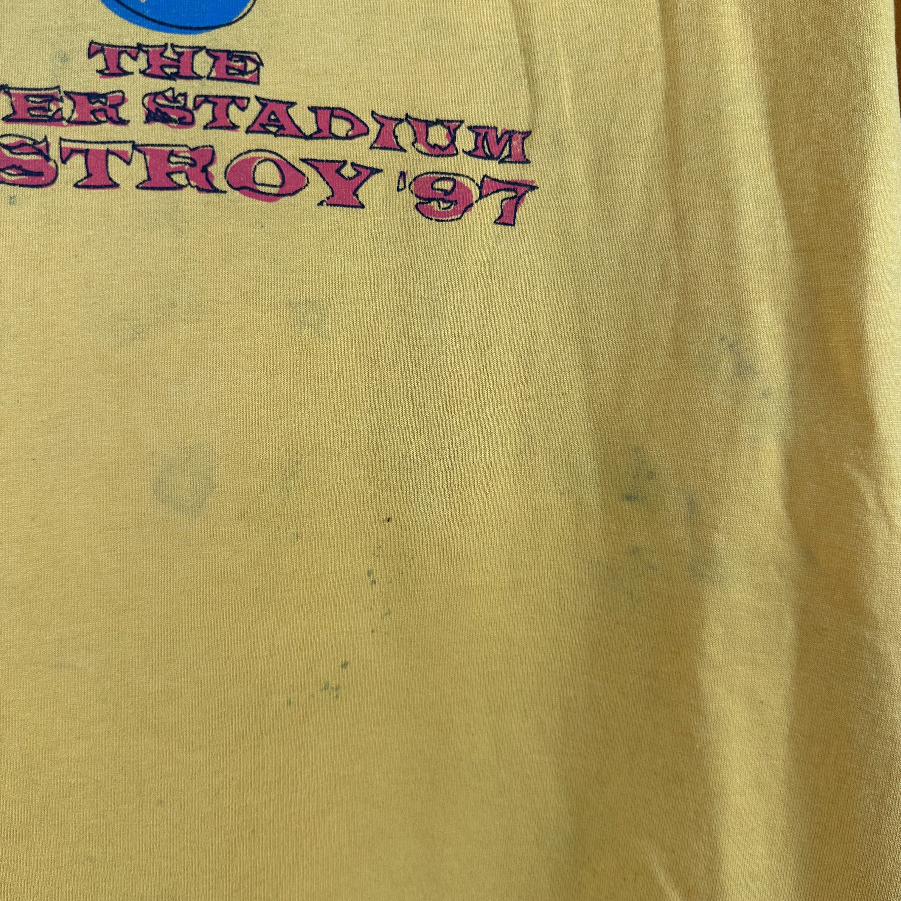 Vintage ​1997 Judy and Mary The Power Stadium Destroy T-shirt Size US L / EU 52-54 / 3 - 6 Thumbnail