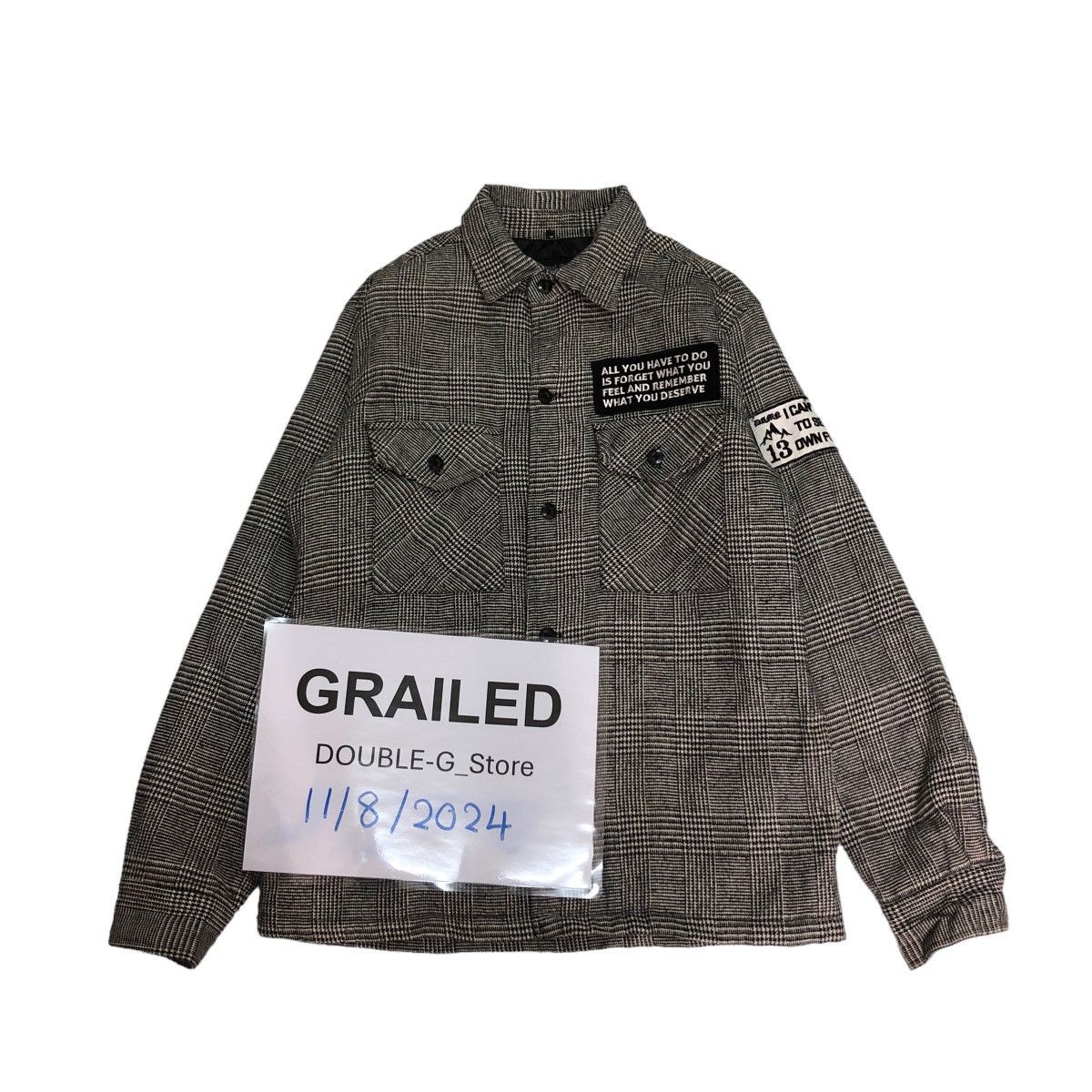 Japanese Brand 📌VINTAGE BIKER JACKET BONDAGE BIG POCKETS DIAGNOL ARROW Size US M / EU 48-50 / 2 - 1 Thumbnail