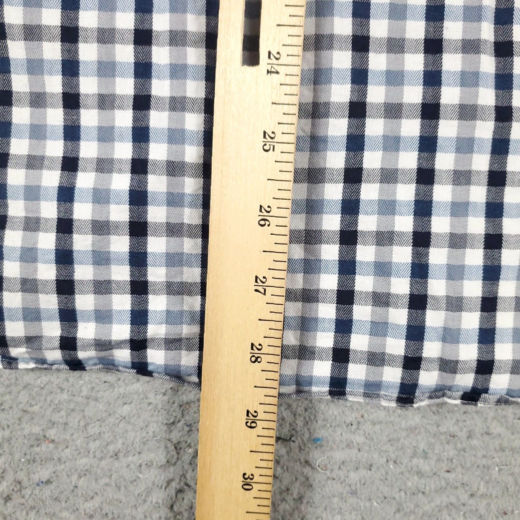 Ben Sherman VINTAGE? No — Ben Sherman Shirt Men M Blue Check Button-Up Long Sleeve Casual Shirt Size US M / EU 48-50 / 2 - 4 Thumbnail