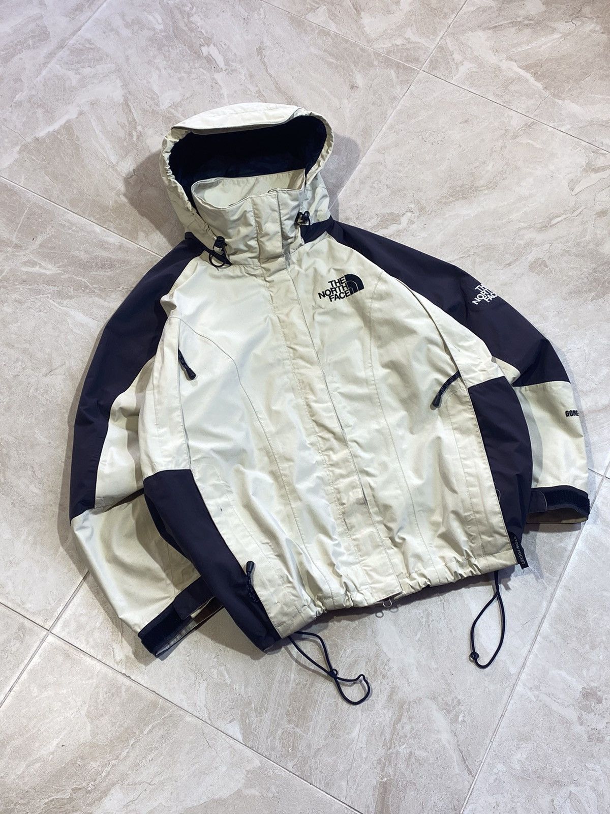 Vintage The North Face Gore-Tex y2k drill packable jacket