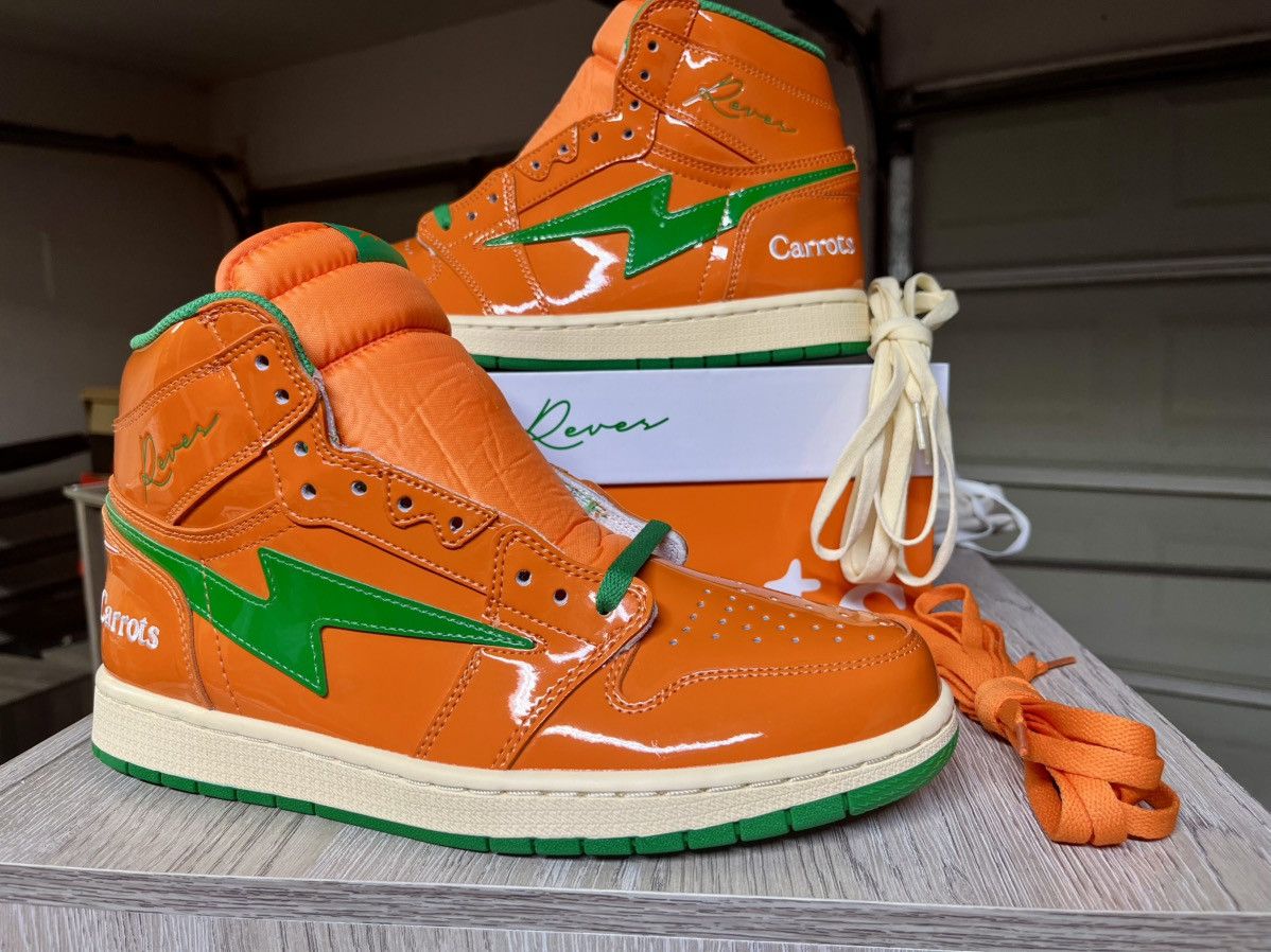 Reves Paris Reeves Paris x Carrots KIY high top sneaker Size US 10 / EU 43 - 1 Thumbnail