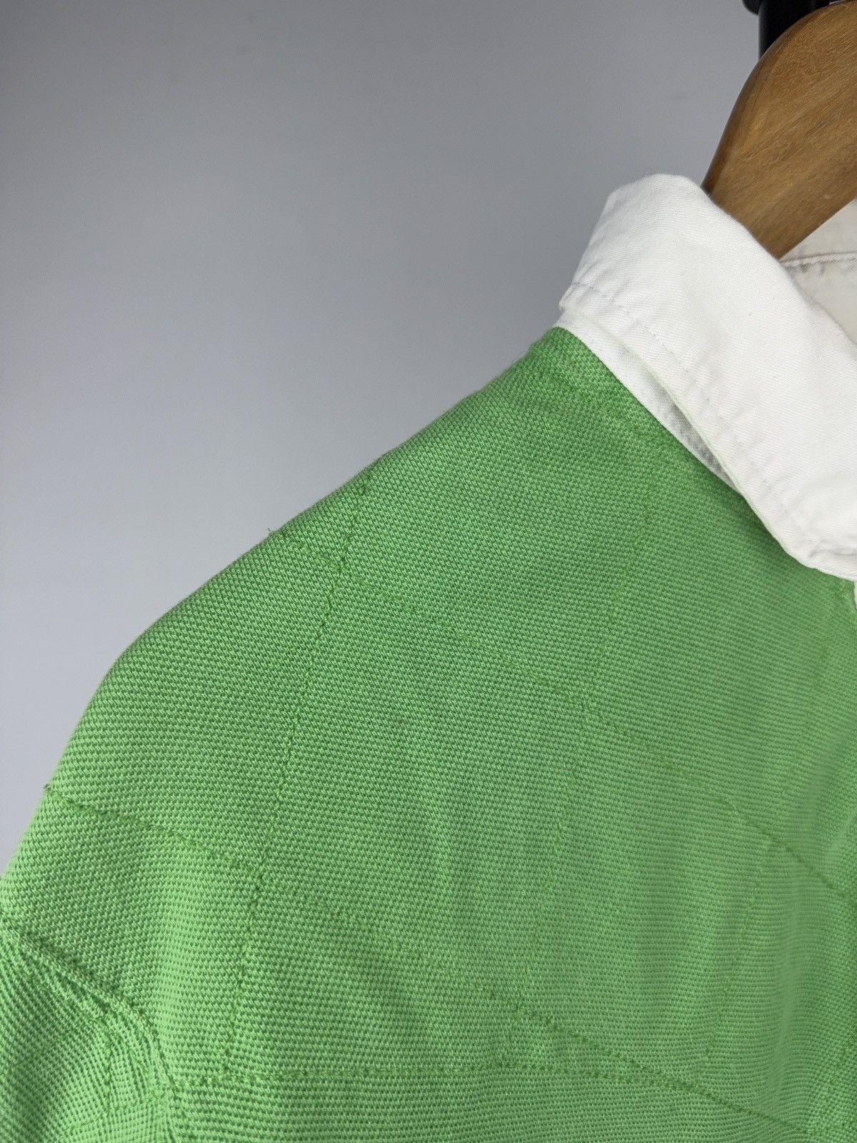 Polo Ralph Lauren 90s Retro Polo Ralph Lauren Big Pony Custom Fit Rugby Polo Size US XL / EU 56 / 4 - 5 Thumbnail