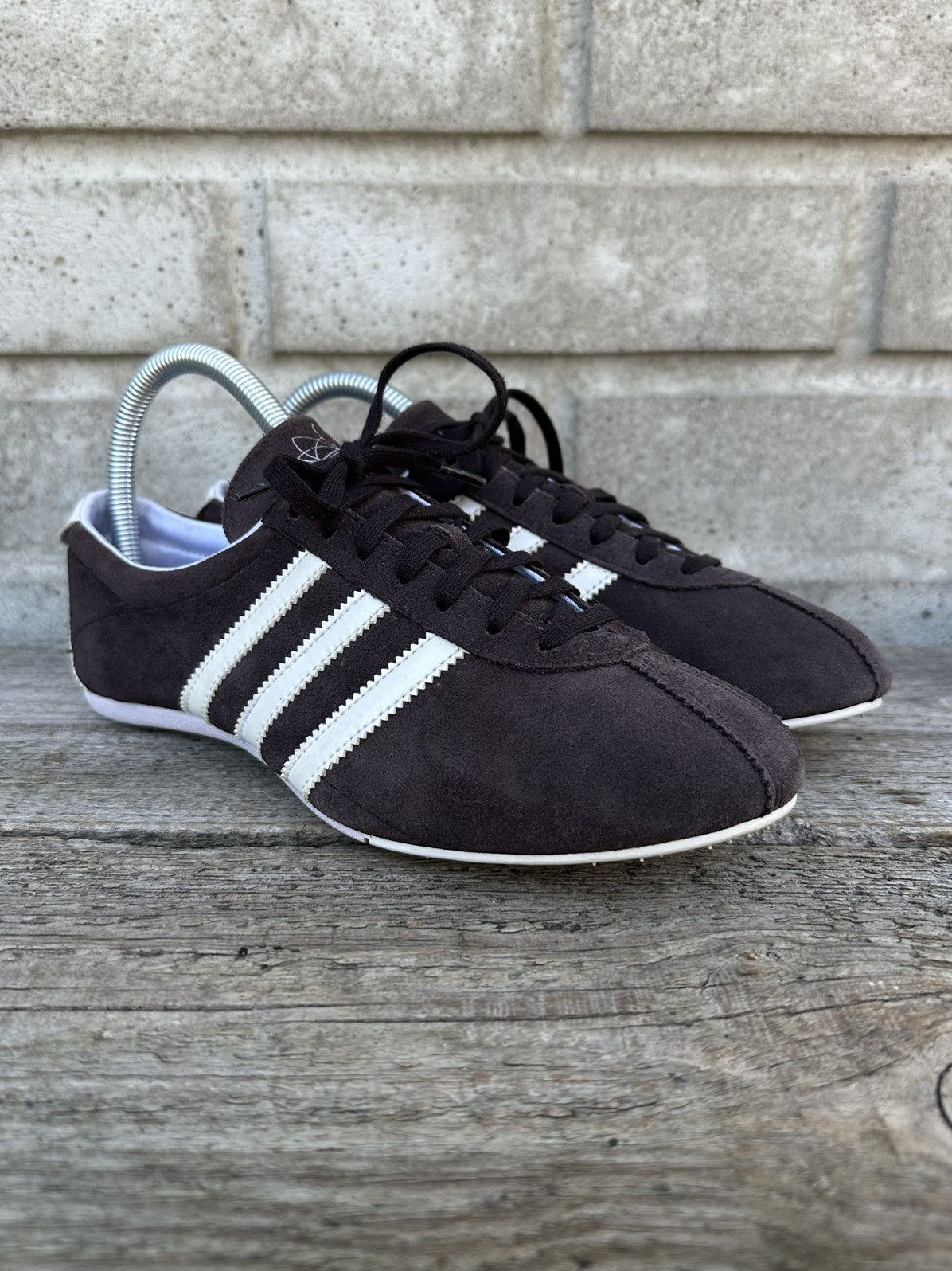 Adidas × Vintage New Brown Suede Rare Sneakers Adidas Originals 00s Sneakers Size 38 Size US 6.5 / IT 36.5 - 6 Thumbnail