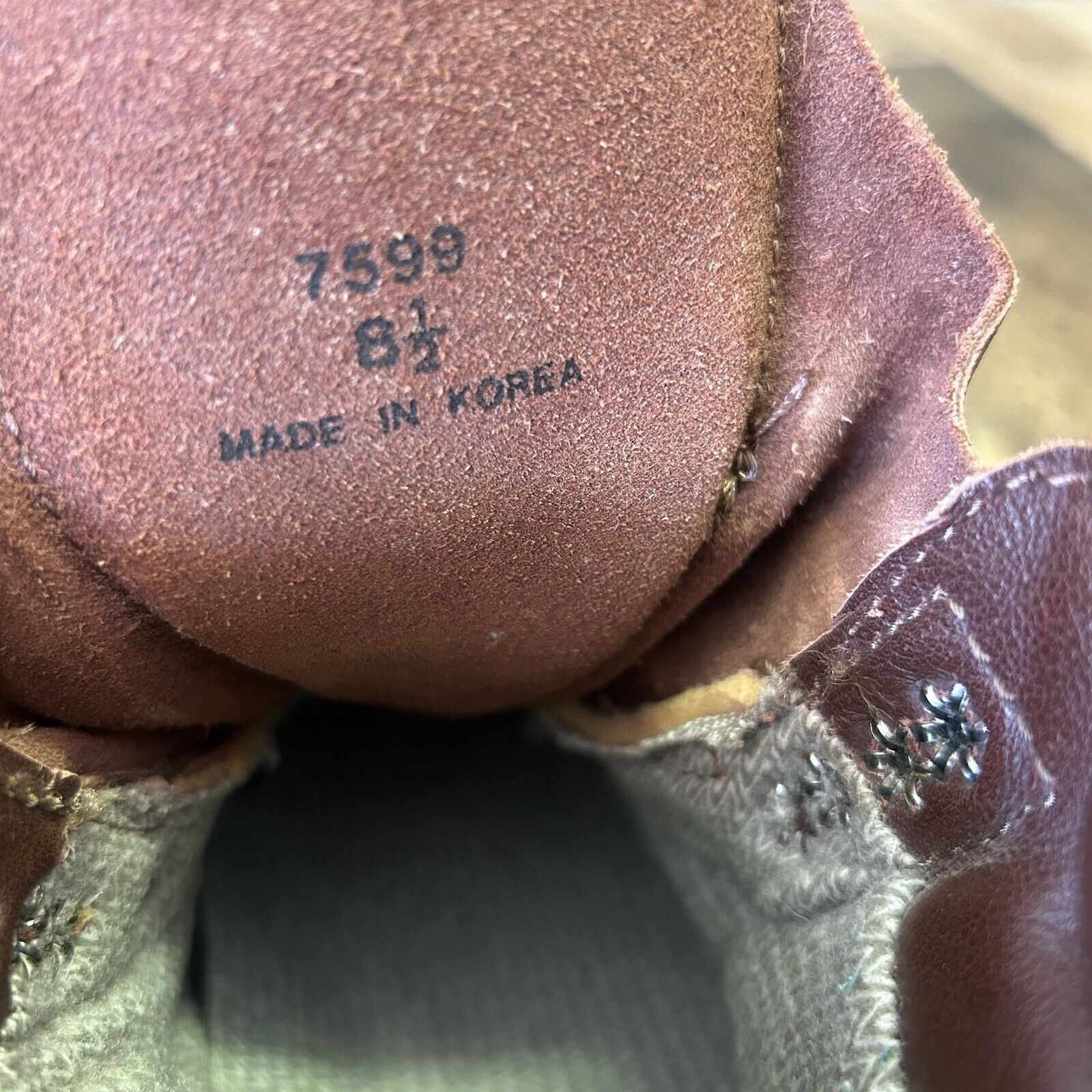 Vasque Vasque 7599 Vintage Hiking Mountaineering Boots Womens 8.5 Size US 8.5 / IT 38.5 - 3 Thumbnail