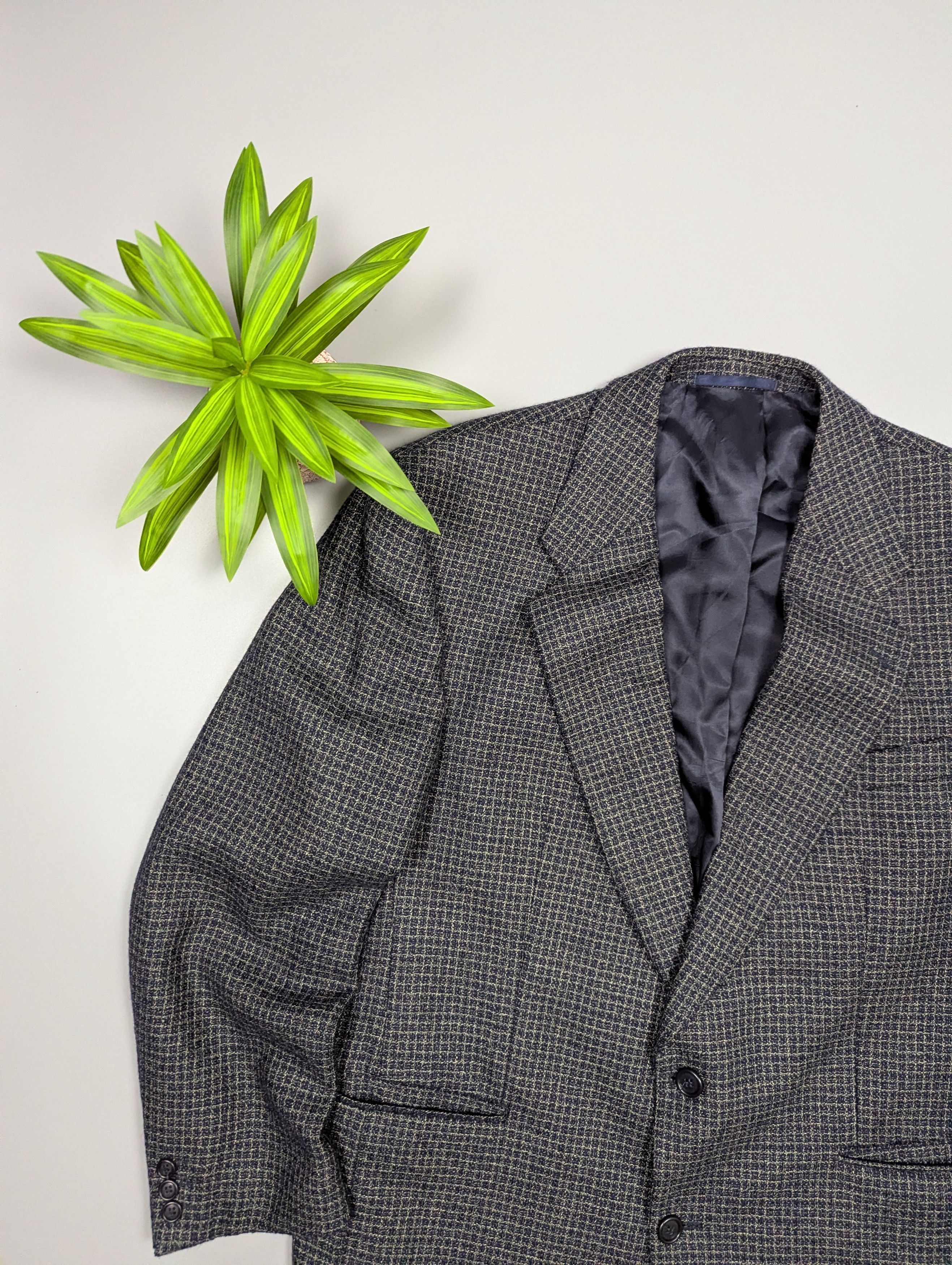 Vintage Vintage Carl Gross Wool Blazer Tailored by Leffers Men’s XL Size 52R - 6 Thumbnail