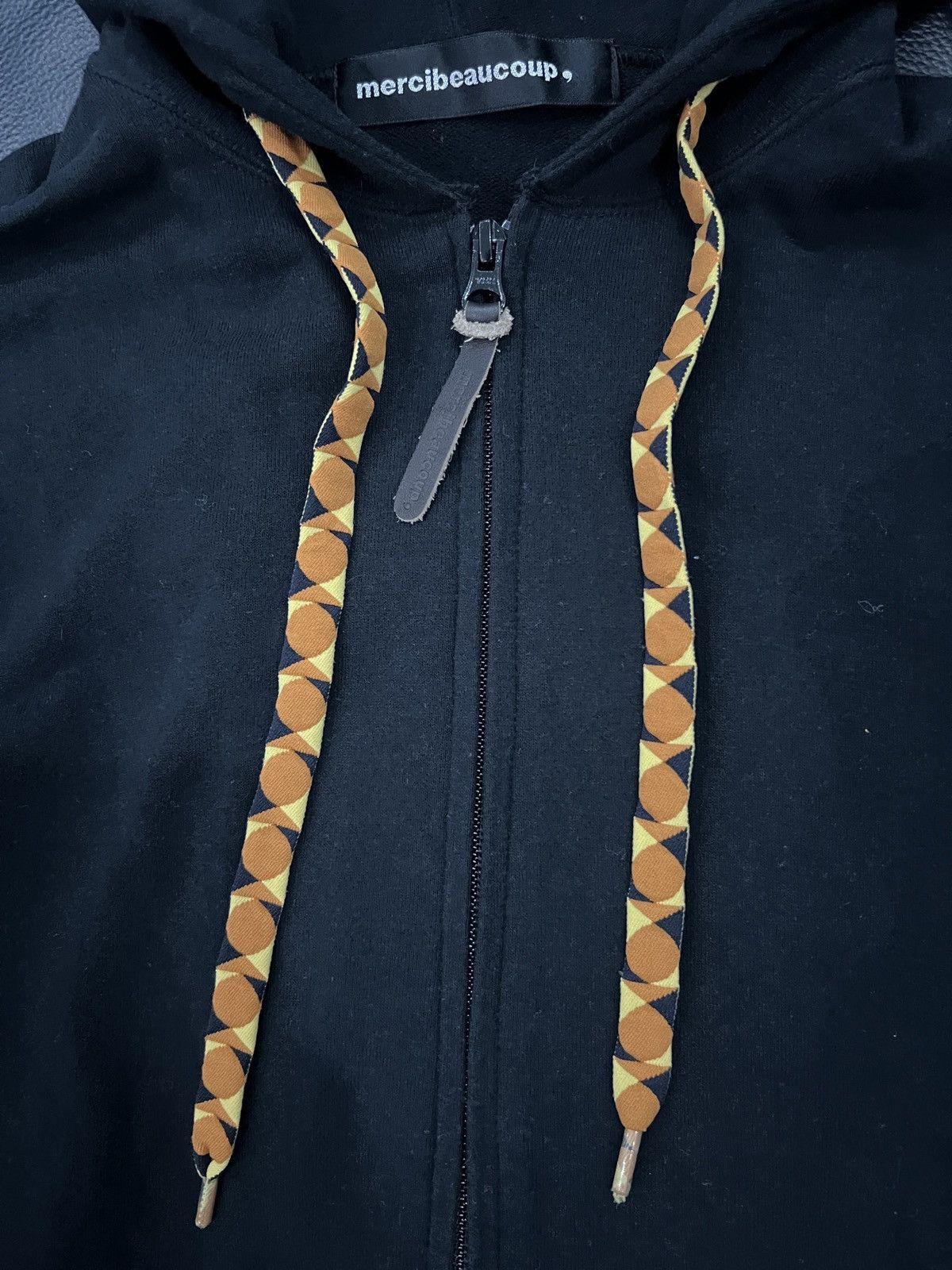 mercibeaucoup mercibeaucoup, Oversized Hood Bear Embroidery Zip Hoodie Size US L / EU 52-54 / 3 - 12 Thumbnail