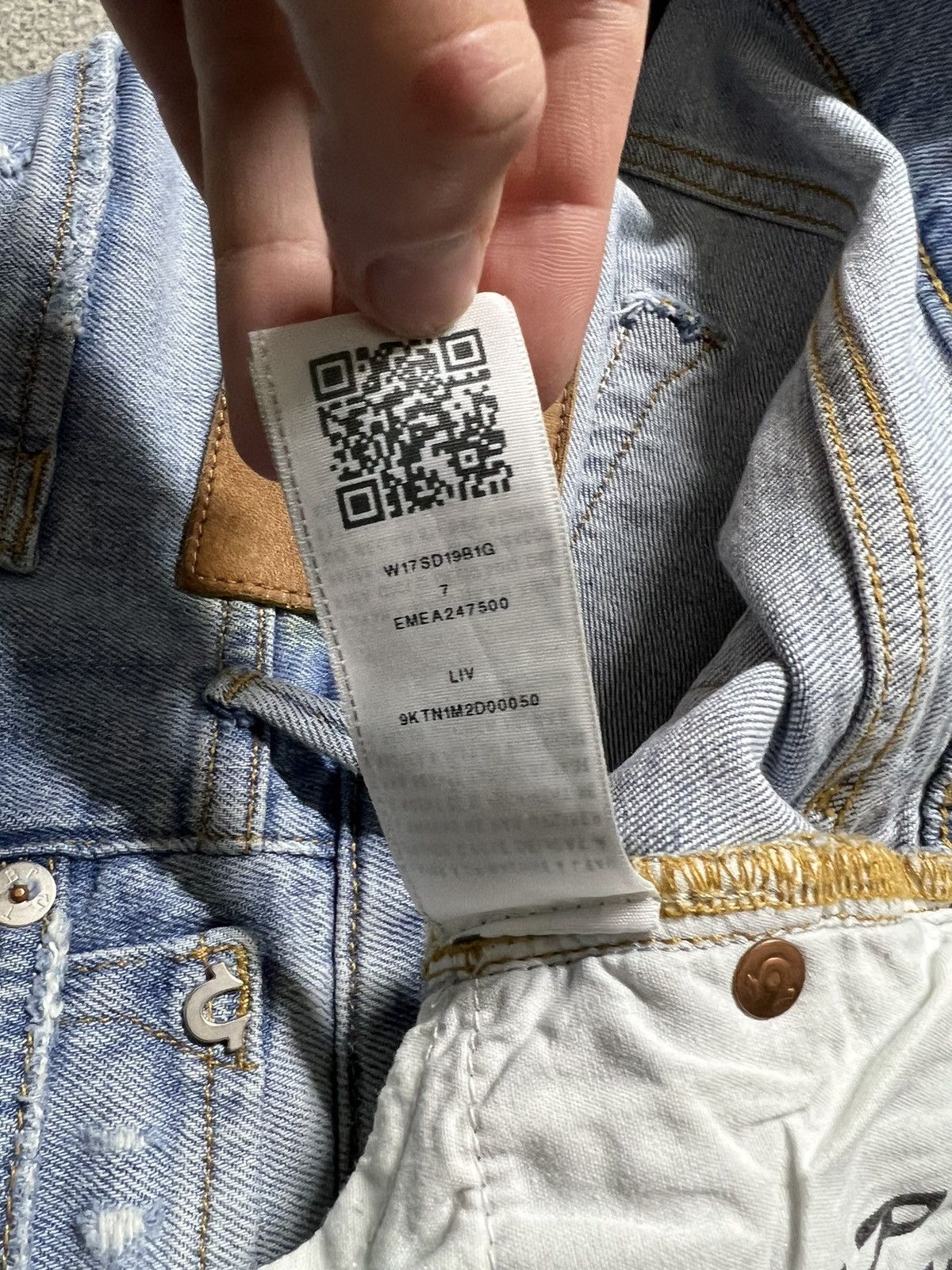 True Religion × Vintage Vintage Y2k True Religion 💙 Blue Denim Jeans 00’s Size 31" - 15 Thumbnail