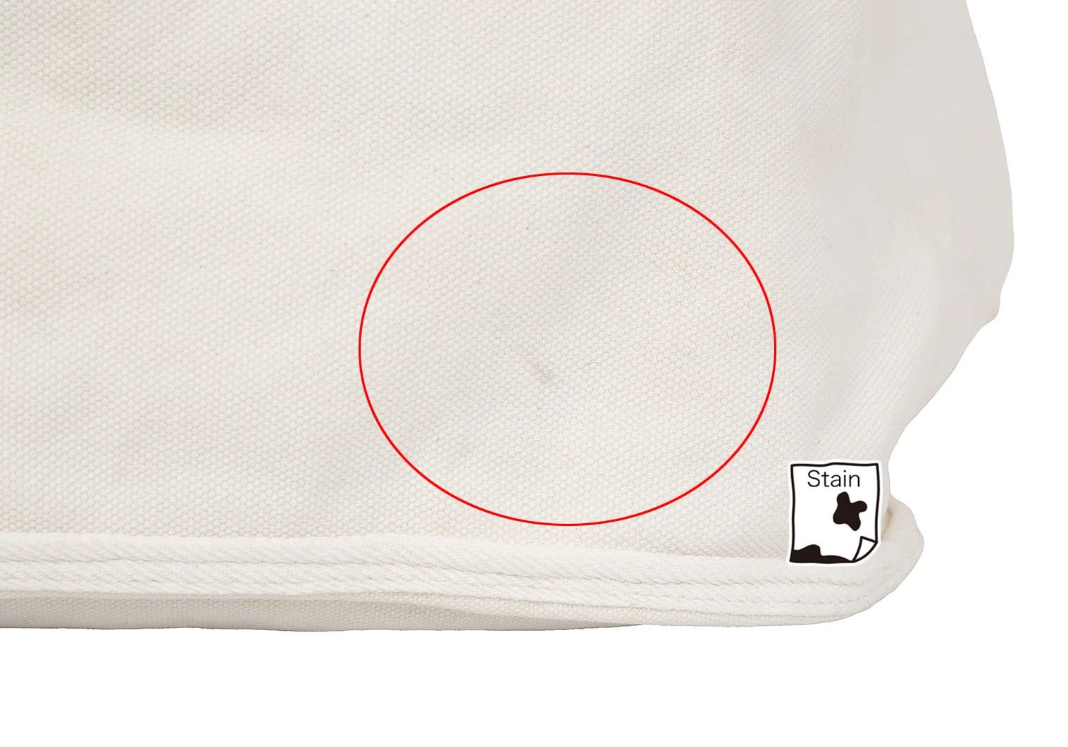 Comme des Garcons Homme Plus Canvas Shoulder Bag in Ivory with Logo Print Size ONE SIZE - 6 Thumbnail