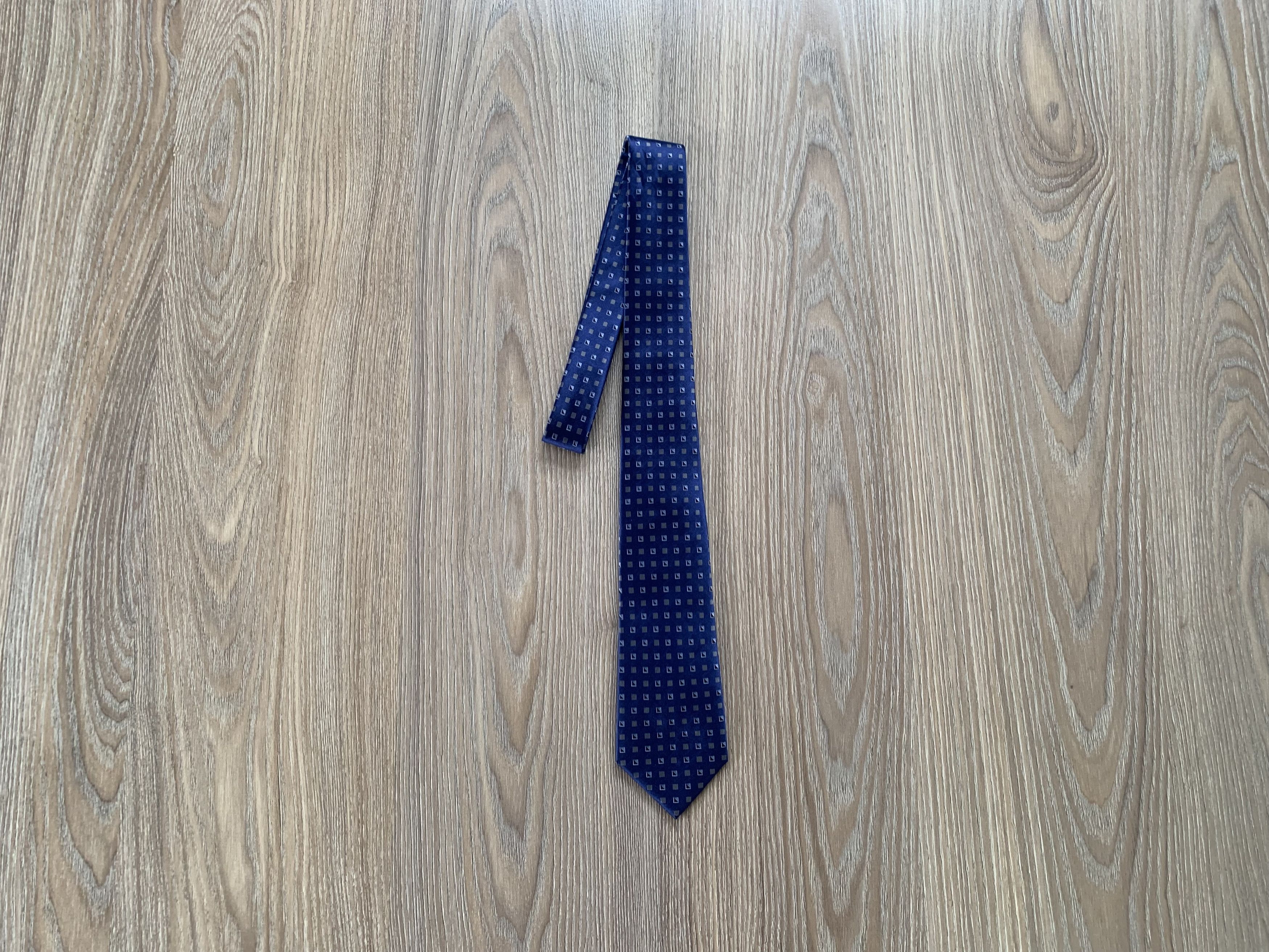 Other Hawes & Curtis London Monogram Silk Tie Size ONE SIZE - 1 Thumbnail