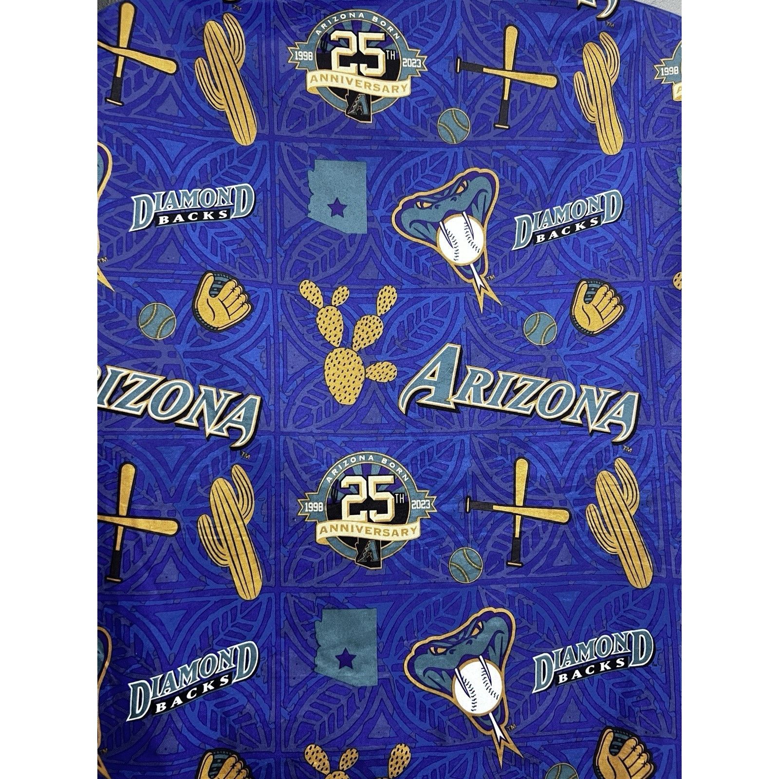 Budweiser Arizona Diamondbacks MLB Baseball Hawaiian Button Shirt XL Size US XL / EU 56 / 4 - 6 Thumbnail