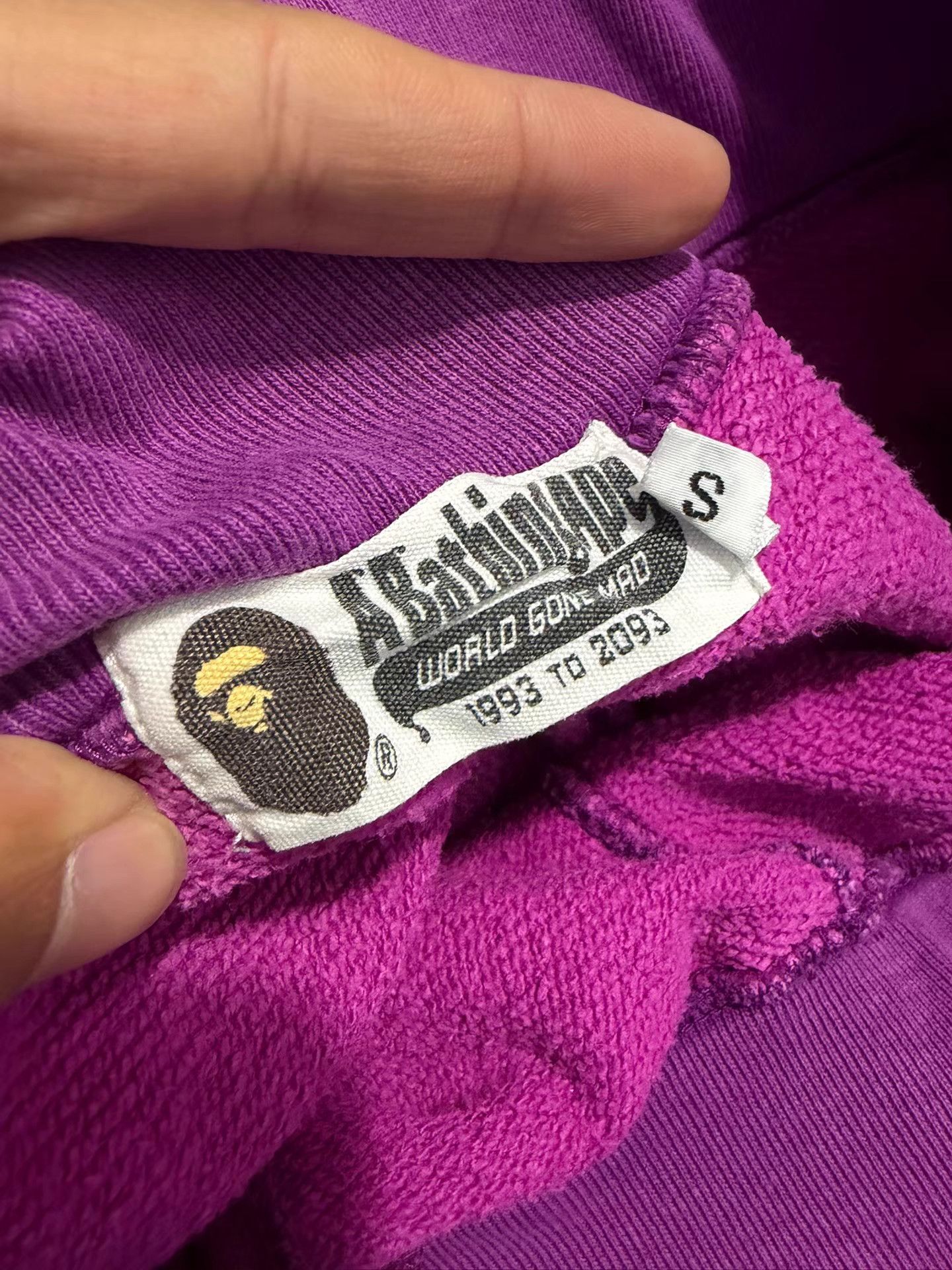 Bape Bape Purple Camo Shorts Size US 31 - 2 Thumbnail