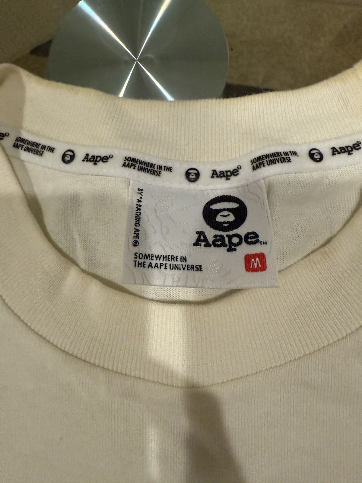 Aape Aape “Somewhere In The Aape Universe” Longsleeve - Size M Size US M / EU 48-50 / 2 - 3 Thumbnail