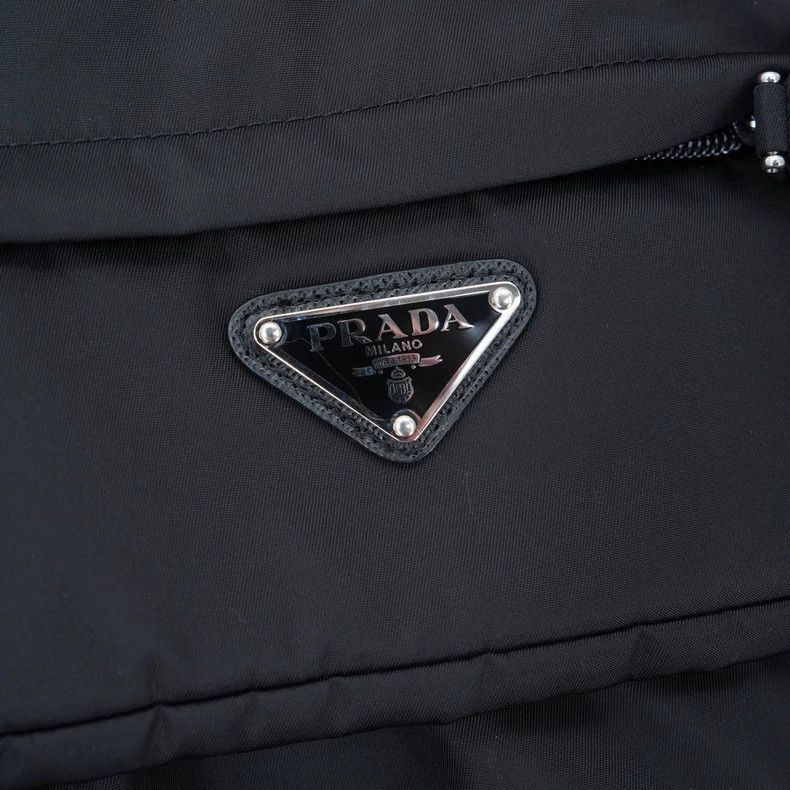 Prada PRADA Houndstooth Pattern Triangular Logo Skirt-2506 Size 39" - 3 Thumbnail