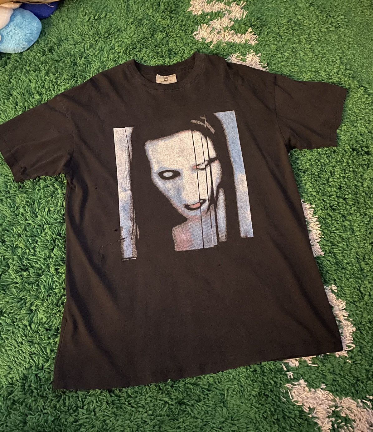 Marilyn Manson long road out of hell bootleg rock tee