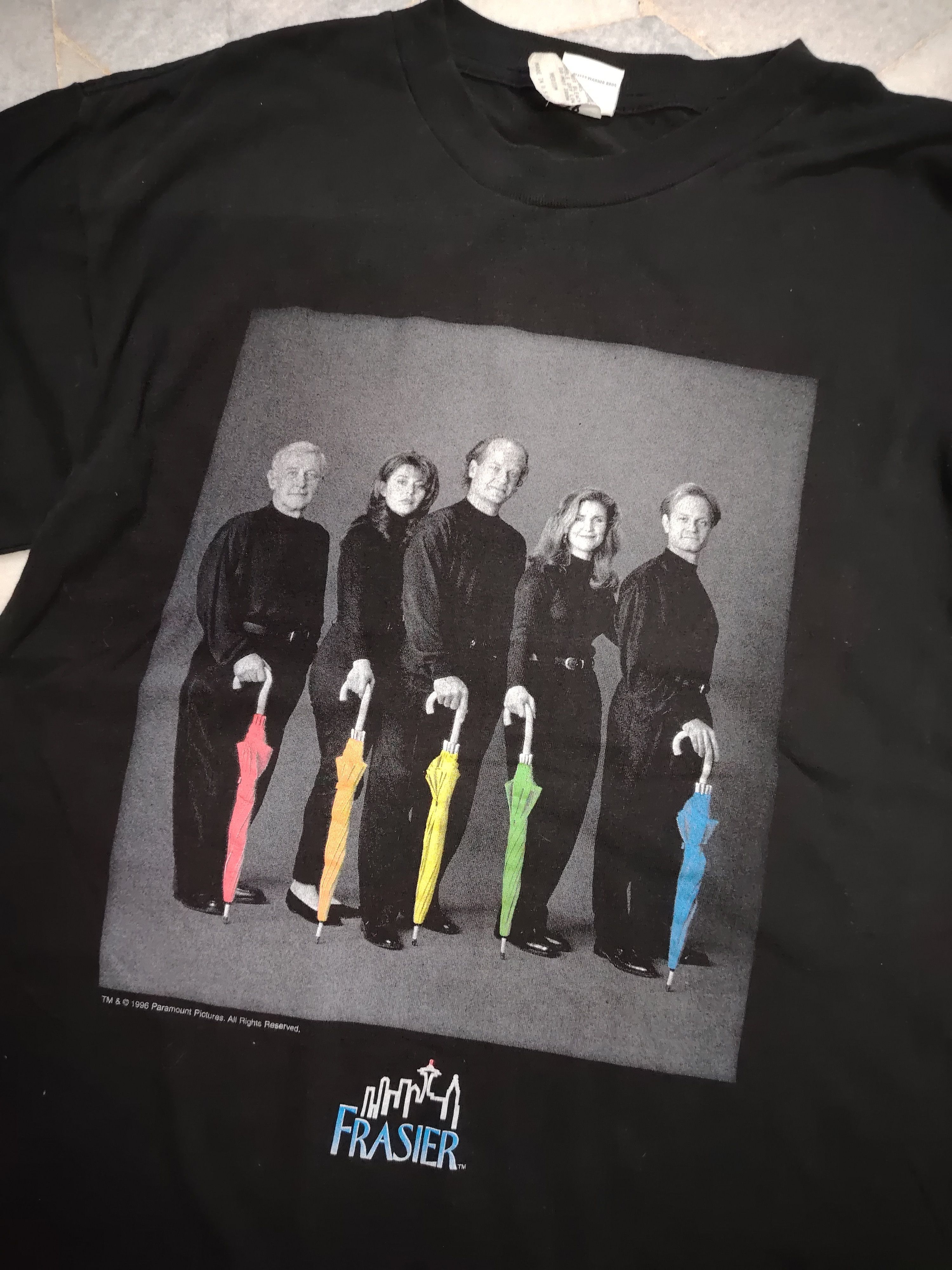 Vintage Vintage FRASIER Promo T-Shirt Original 90s tv sitcom Size US M / EU 48-50 / 2 - 2 Thumbnail