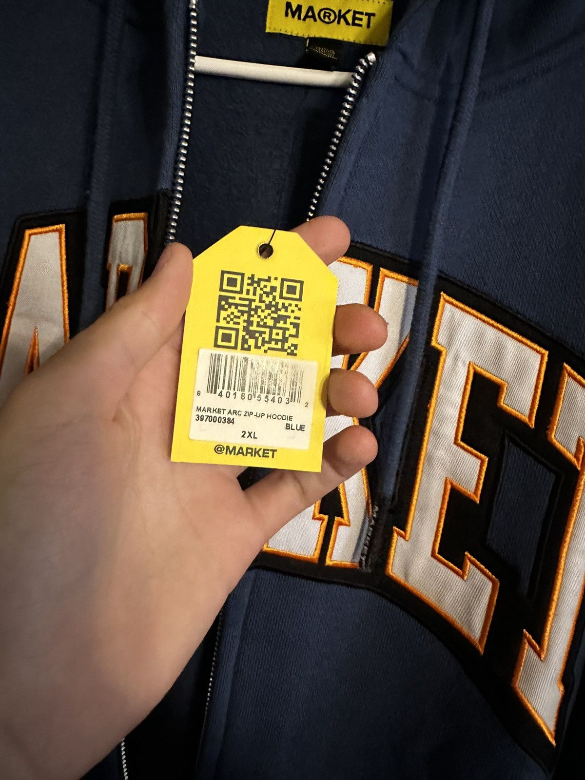 Market Market Arc Zip Up Hoodie Size US XXL / EU 58 / 5 - 4 Thumbnail