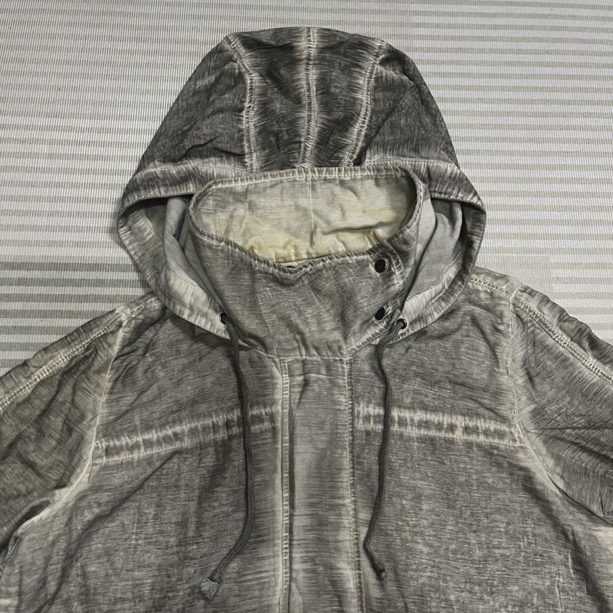Helmut Lang Helmut Lang Double Cotton Silk Hooded Jacket Size US M / EU 48-50 / 2 - 16 Thumbnail