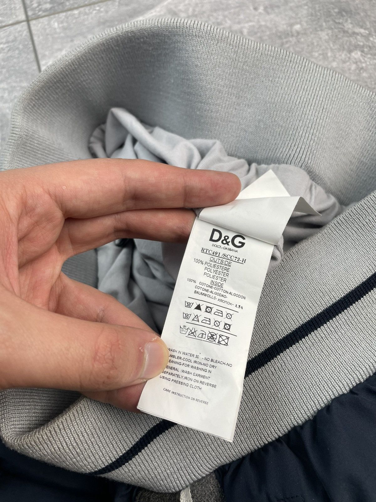 Dolce & Gabbana Dolce Gabbana Sweatpants Nylon Straight Size US 30 / EU 46 - 13 Thumbnail