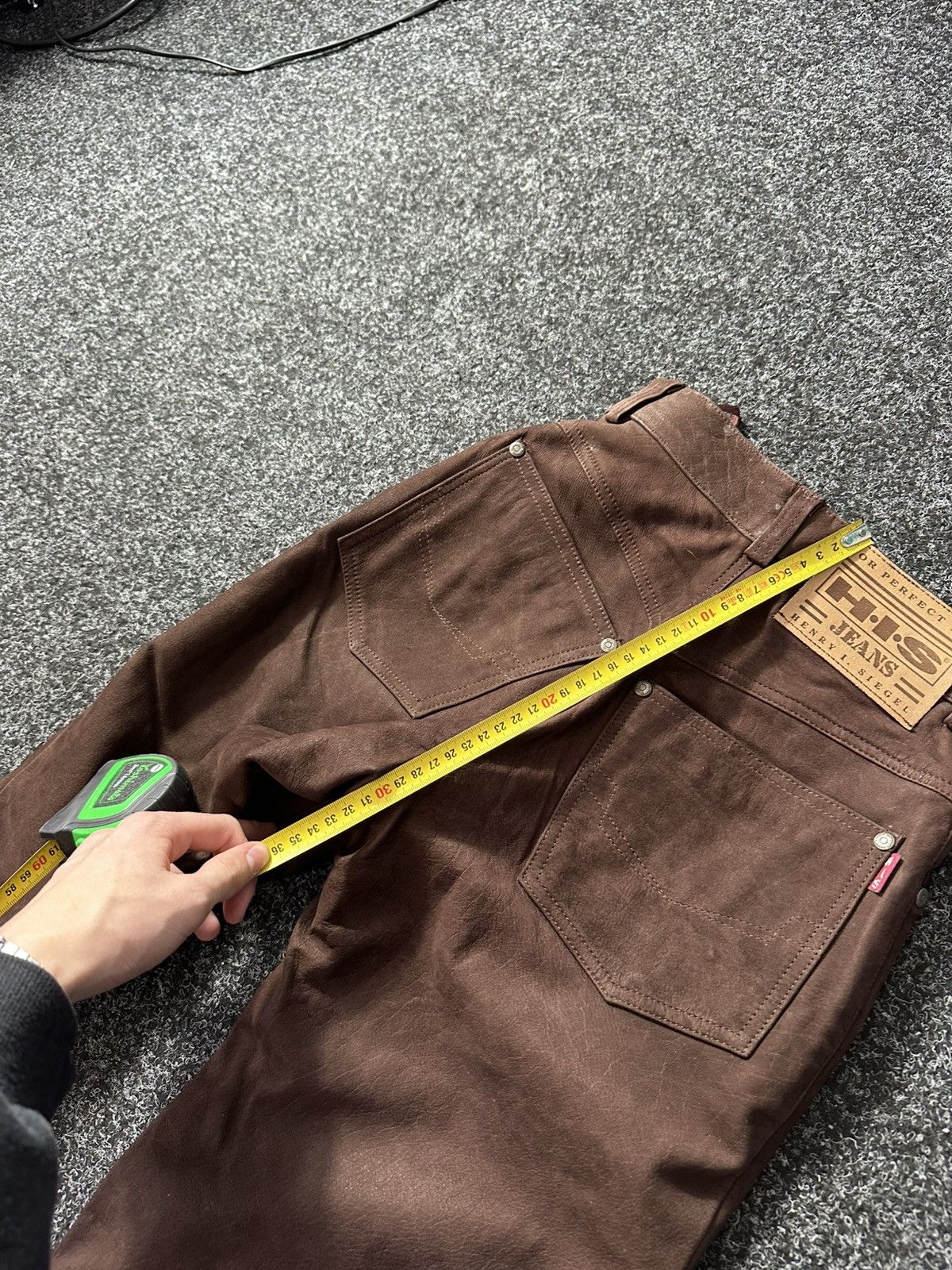 Cowboy Equipment × Leather 🚨GRAIL BOOTCUT BROWN Cowboy Biker Leather Pants Size 24" / US 00 / IT 34 - 16 Thumbnail