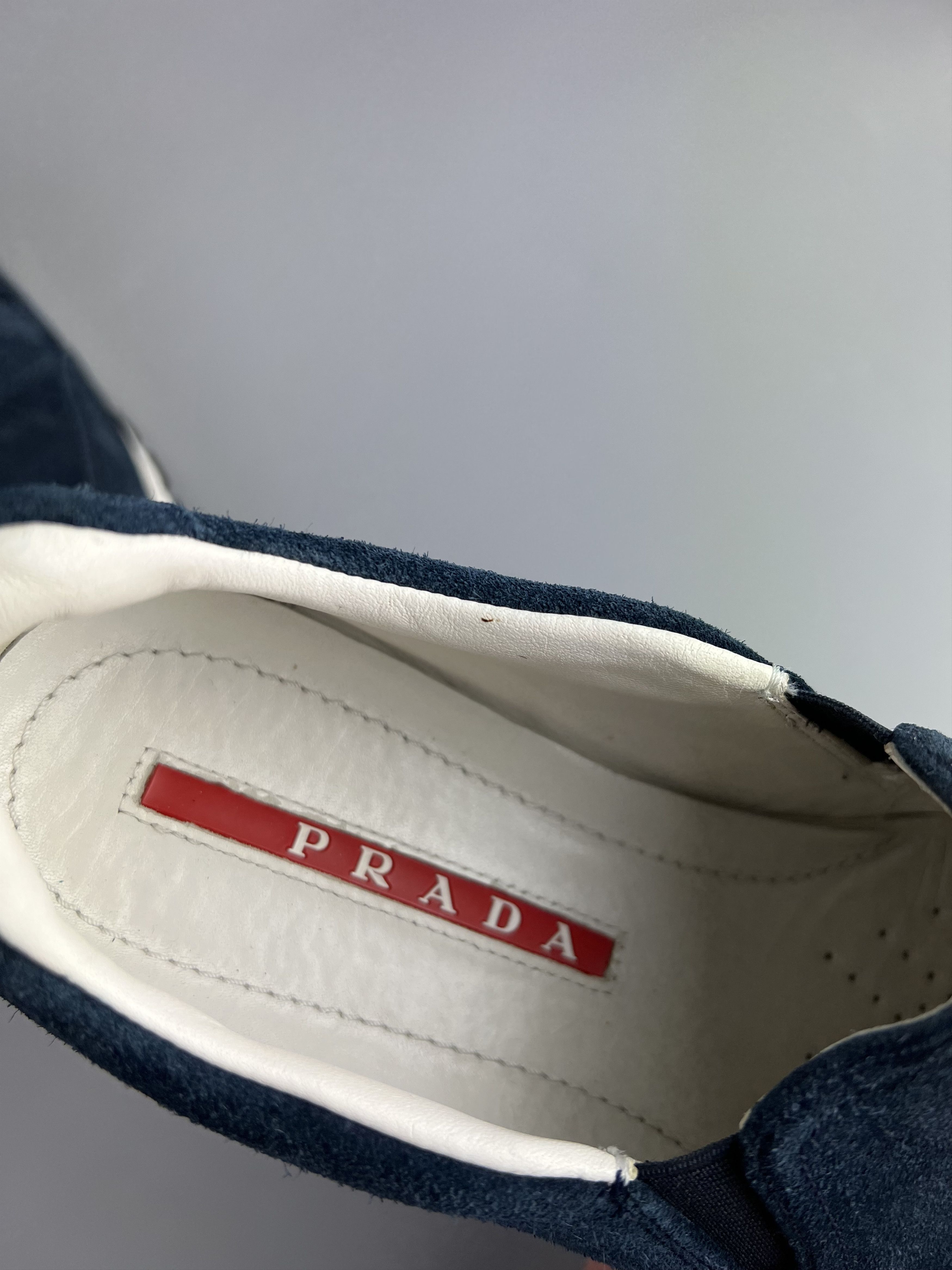 Prada PRADA Women's Suede Mocassins Slip-On Size 38 Size US 8 / IT 38 - 8 Thumbnail