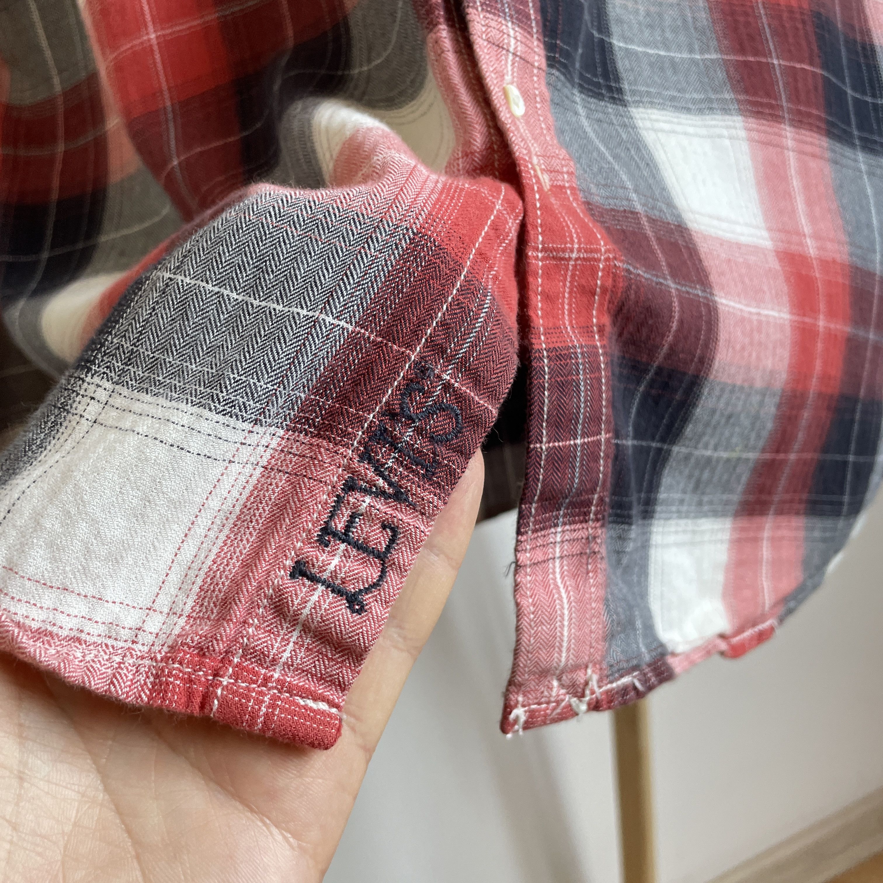 Levi's Levi's Vintage Checkered Snap Button Western Shirt Size M Size US M / EU 48-50 / 2 - 5 Thumbnail